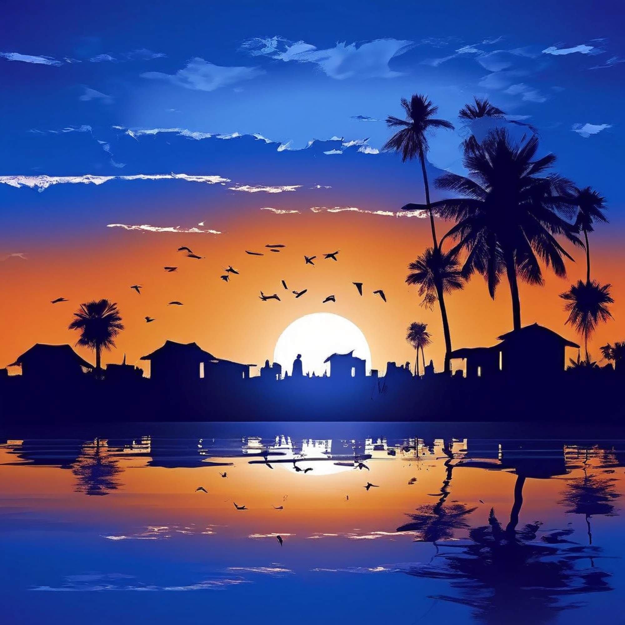 Village at Twilight 