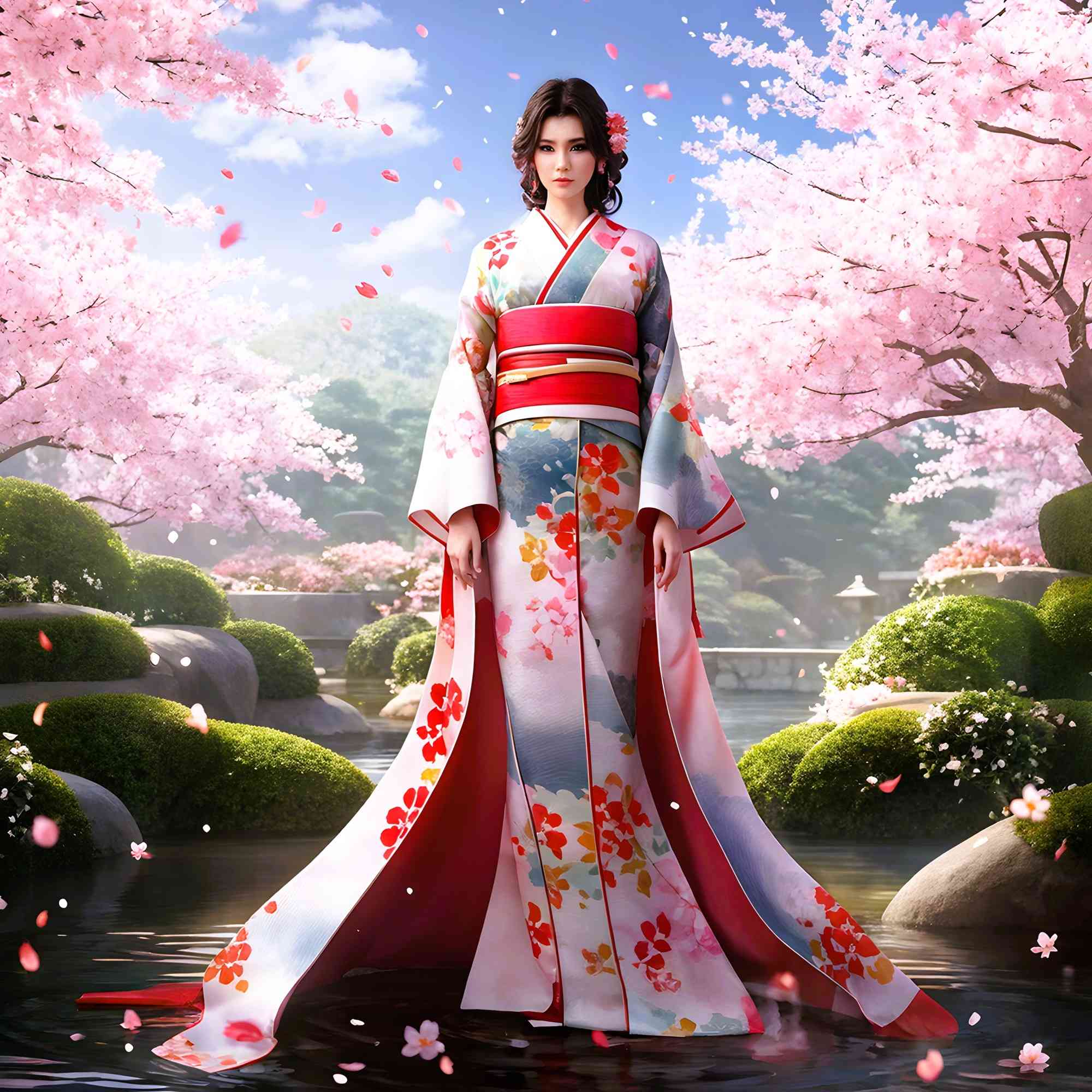 Grace Among Blossoms 