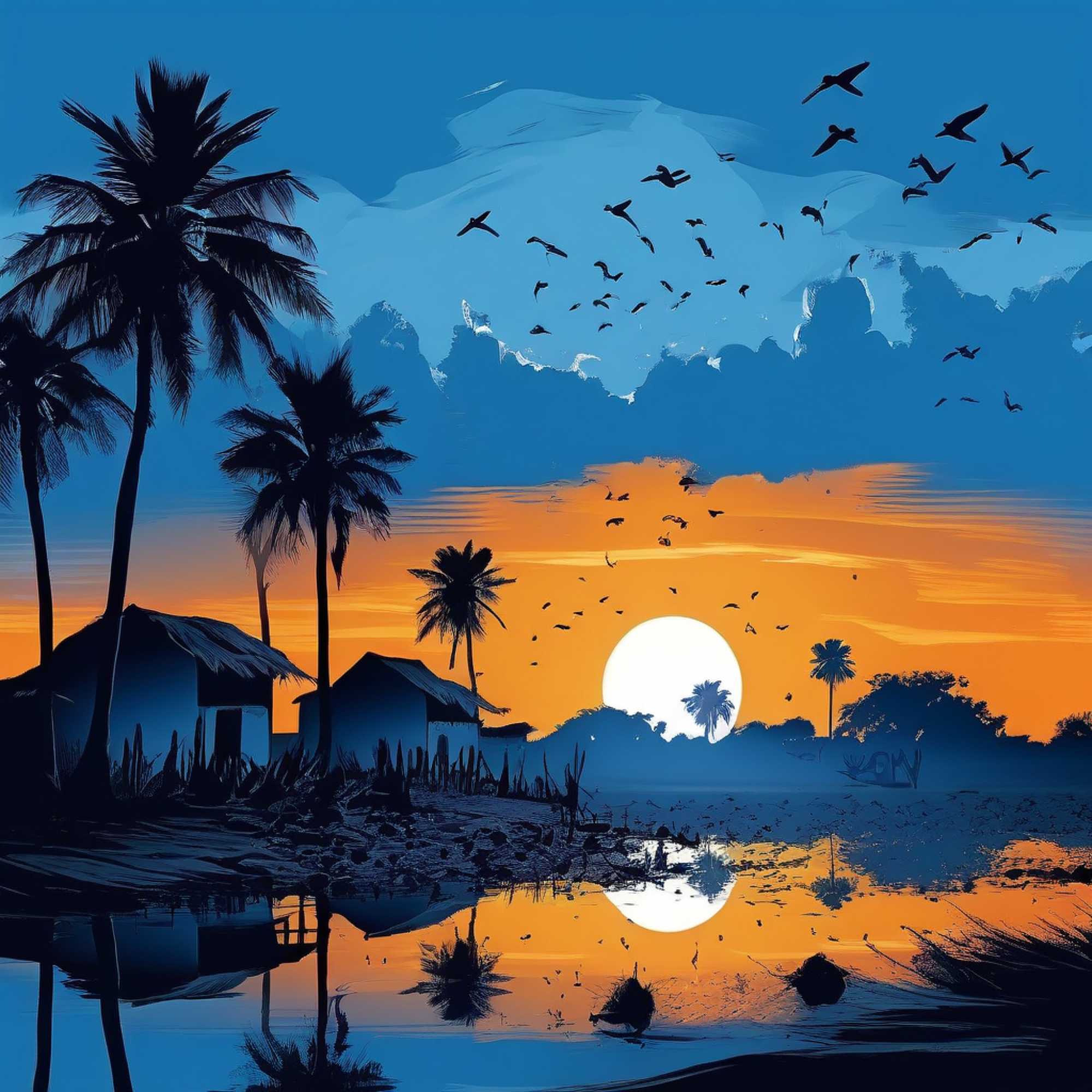 Village at Dusk