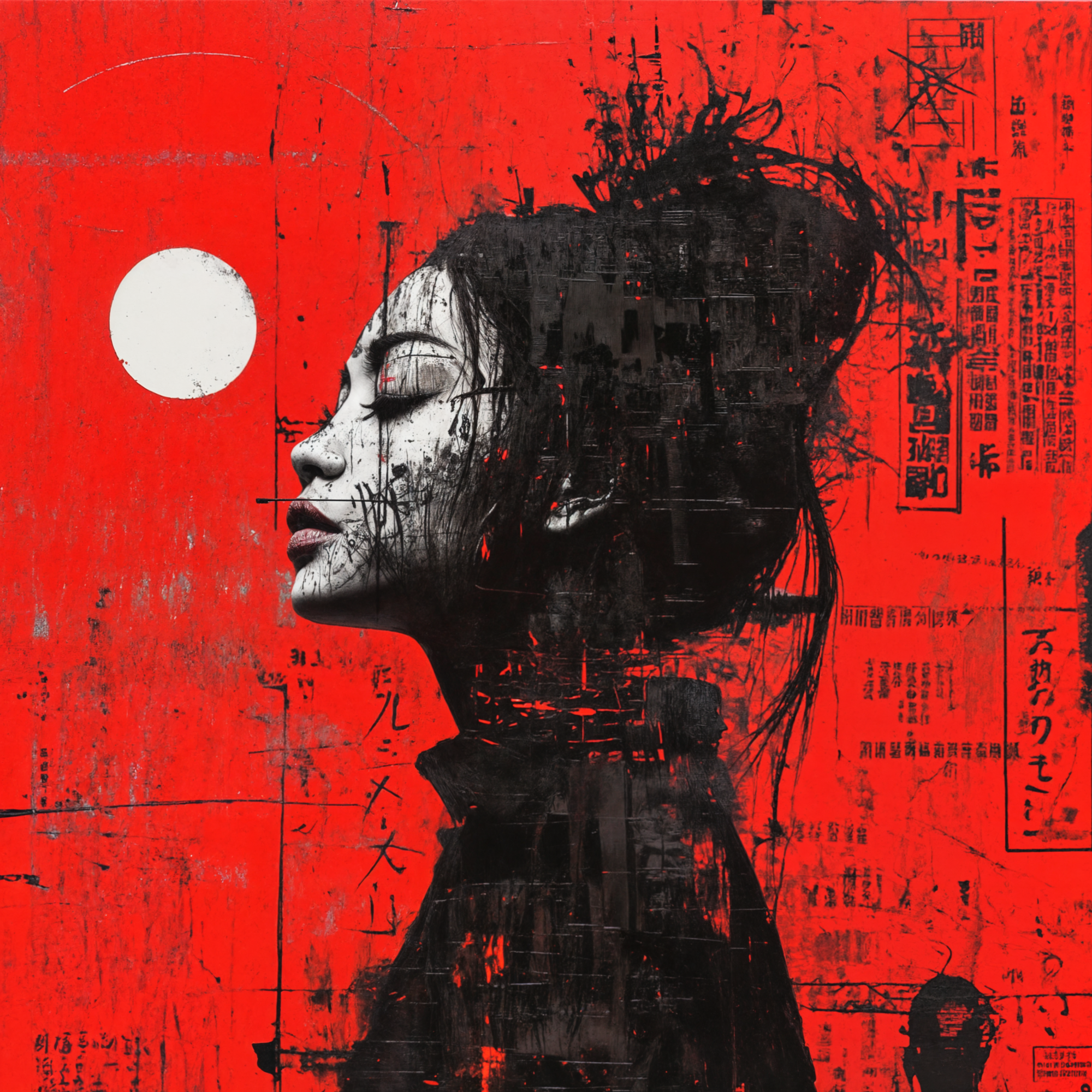 抽象絵画 5