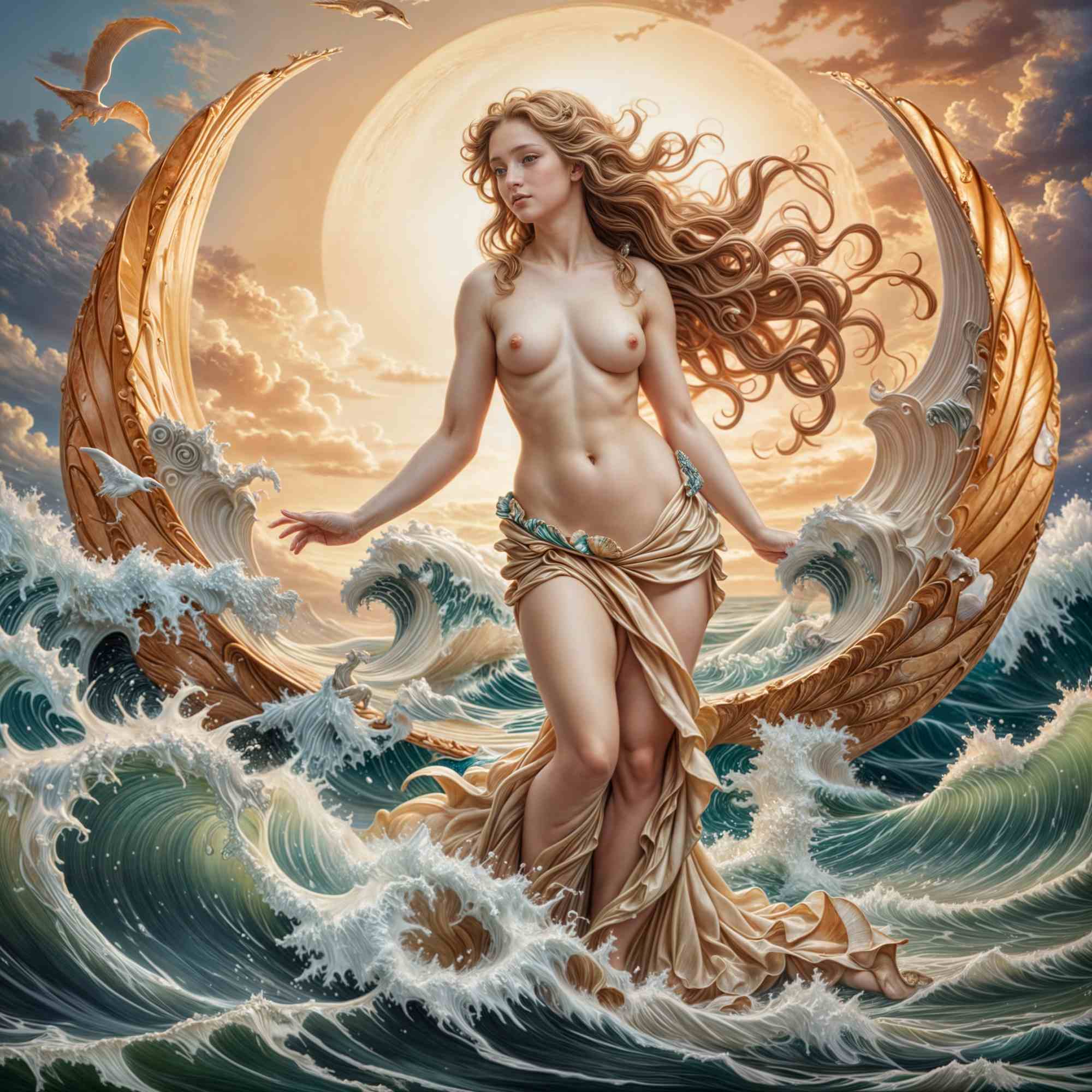 Venus in the ocean