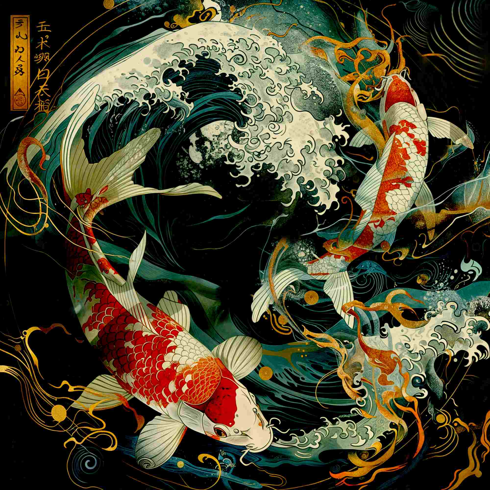 魚の流れ - 2