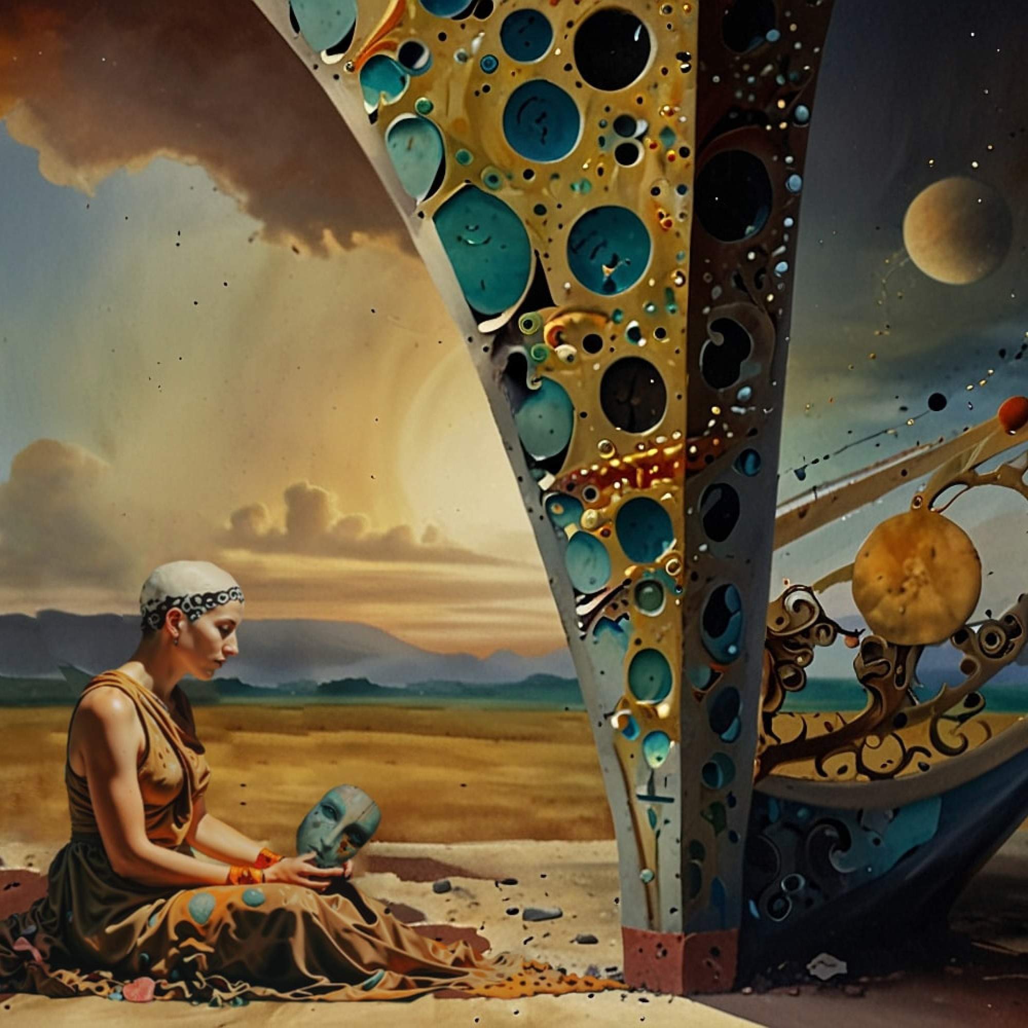 The mask of the illusionary self