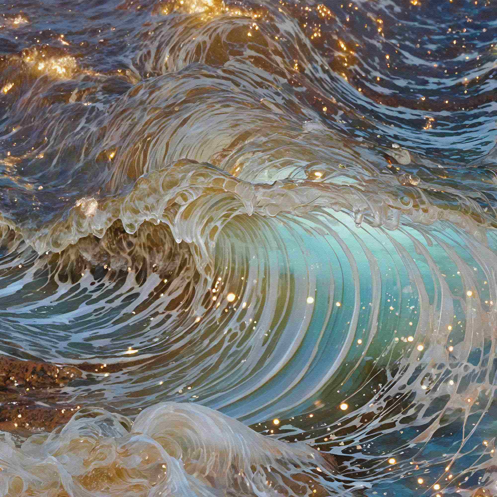 Sparkle in the Wave