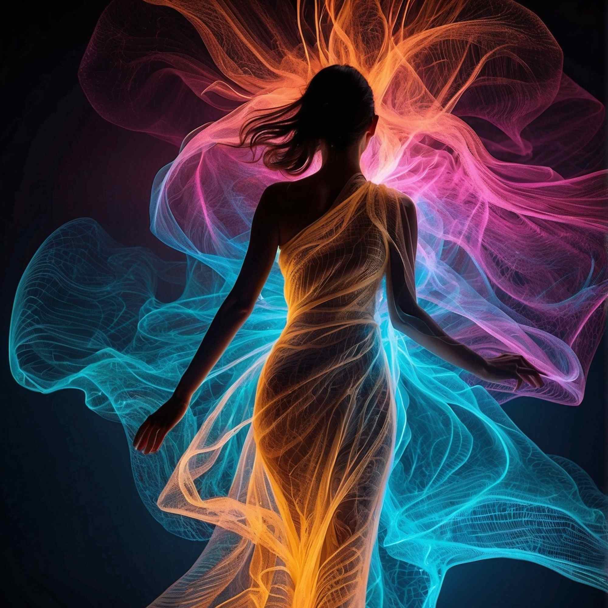 Tiitle: Phantom of Light: The Ethereal Silhouette