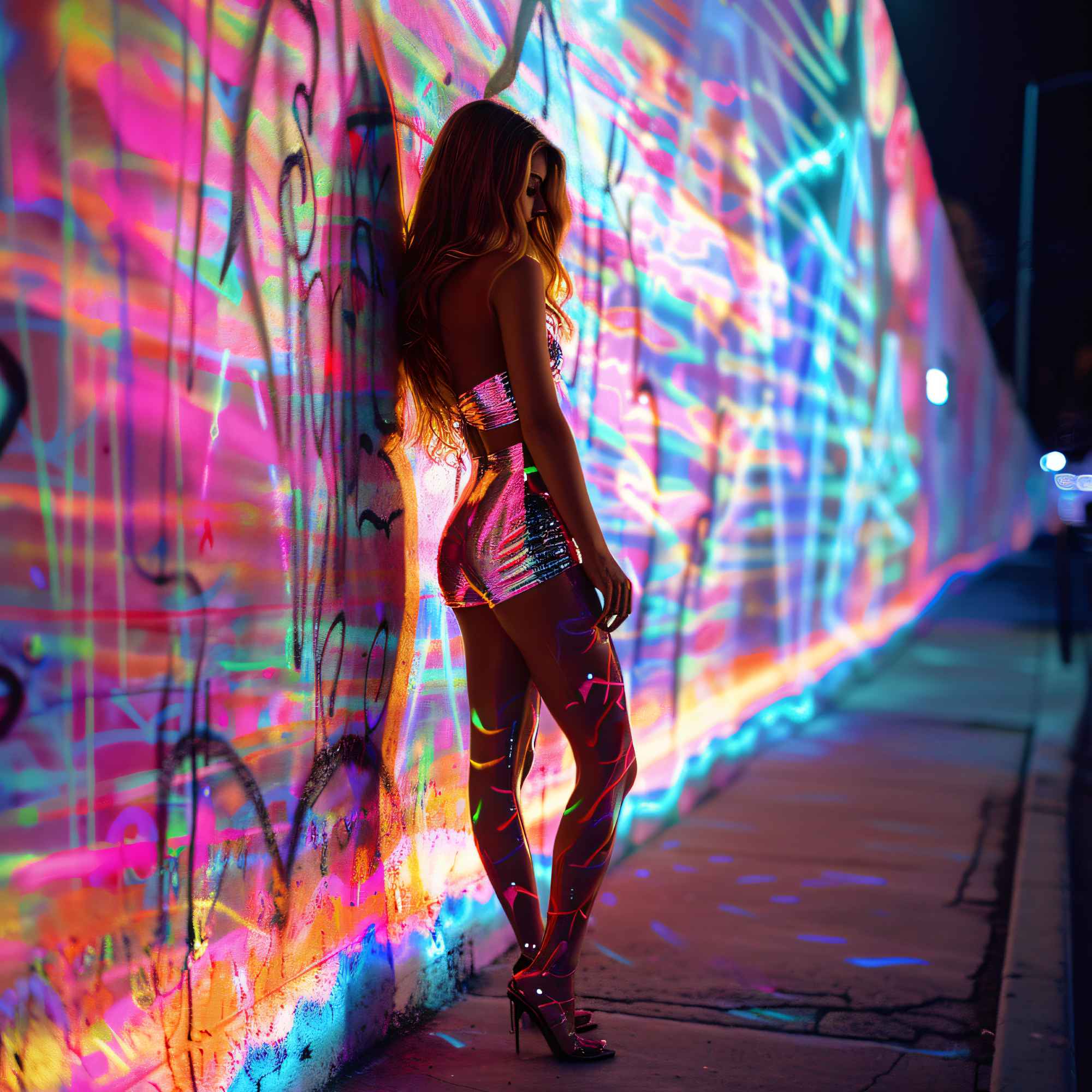 Neon Model #02