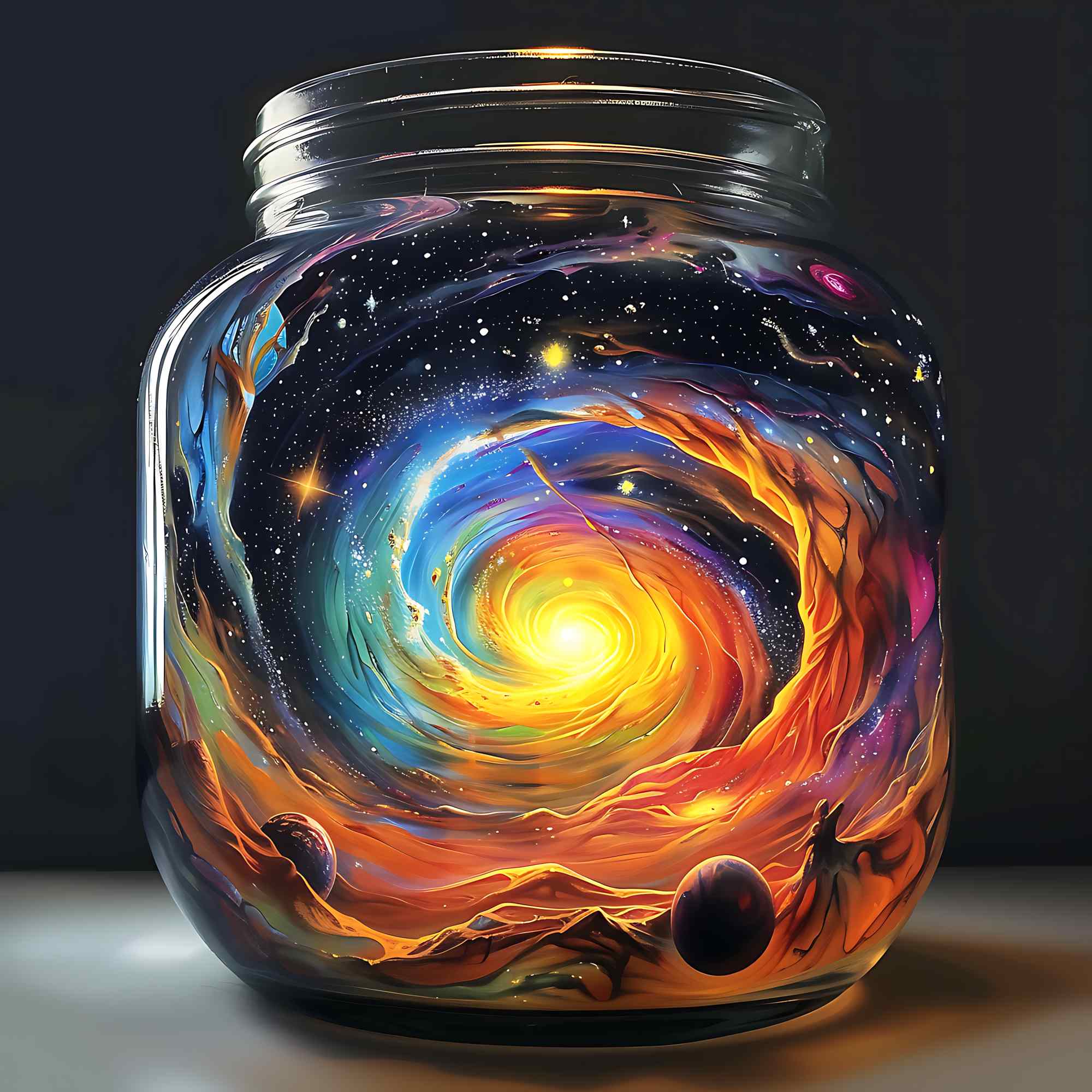 Universe in a jar #05