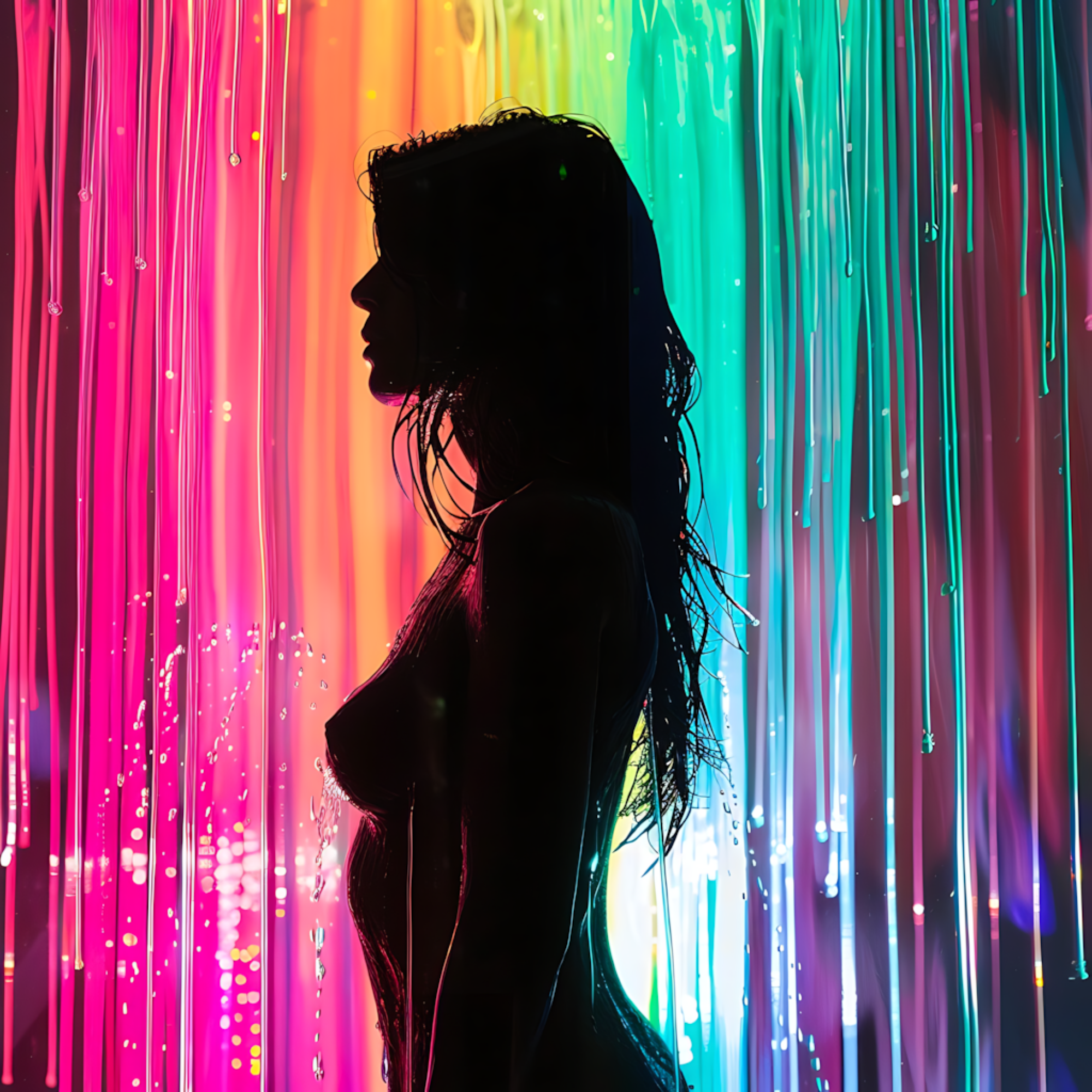 Showering in colors