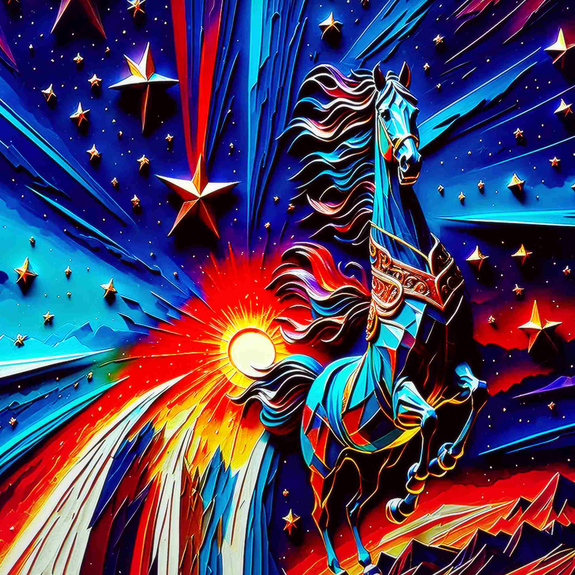 Running among the Stars #1