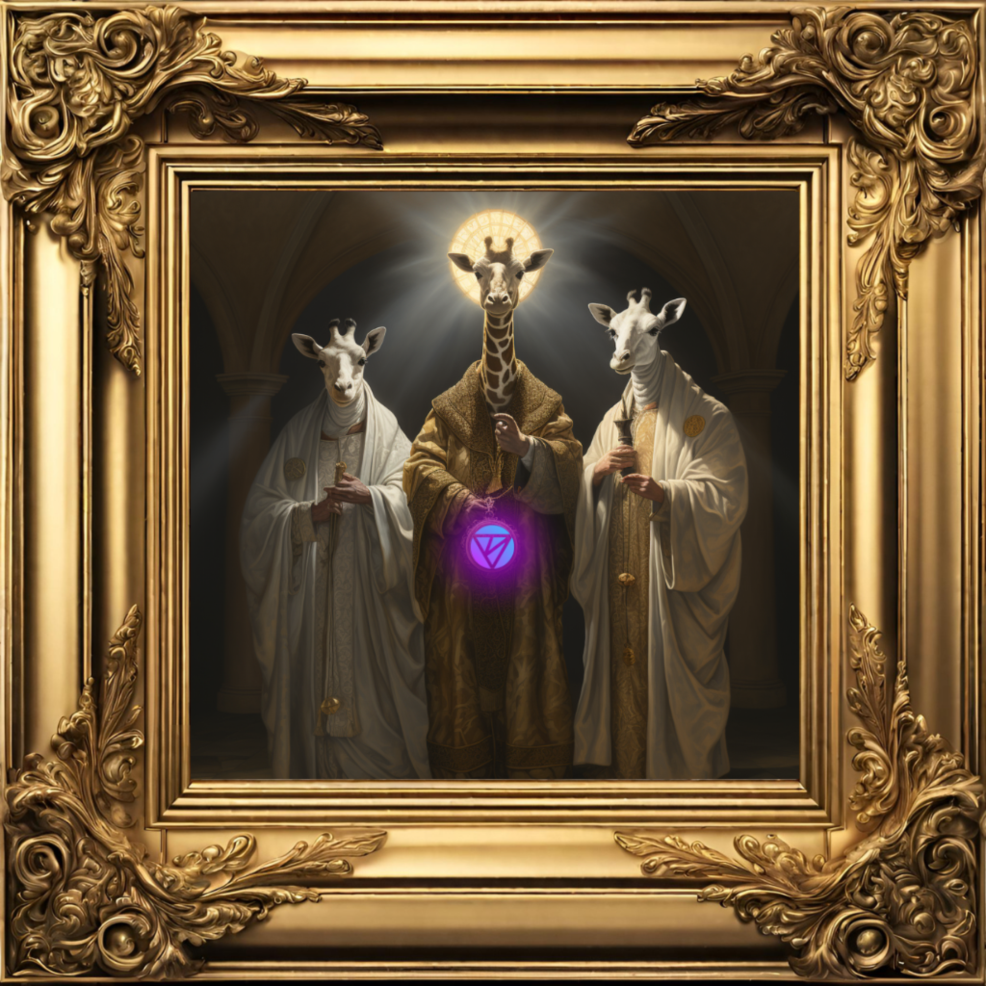 The giraffe priests