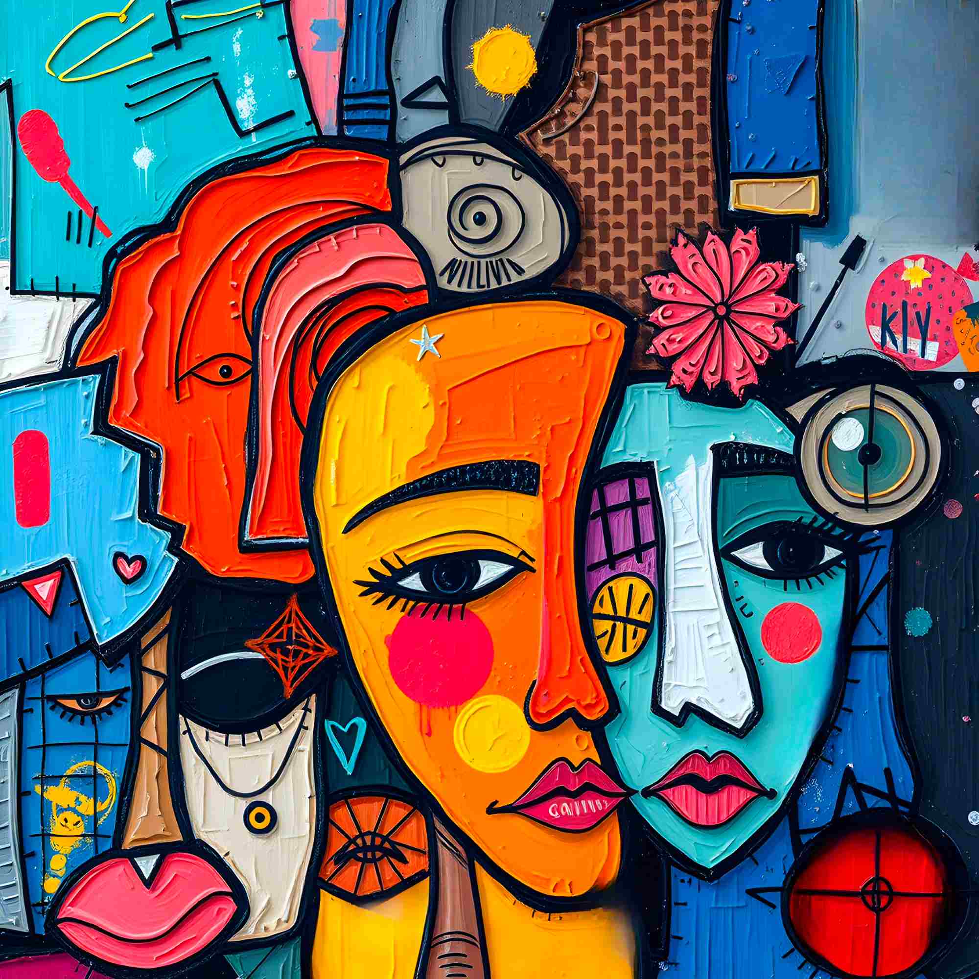 Faces in Abstraction
