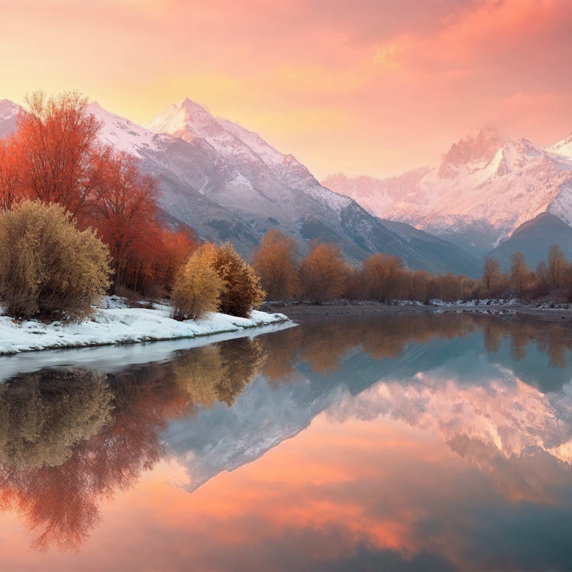 Sunrise at the Lake 2