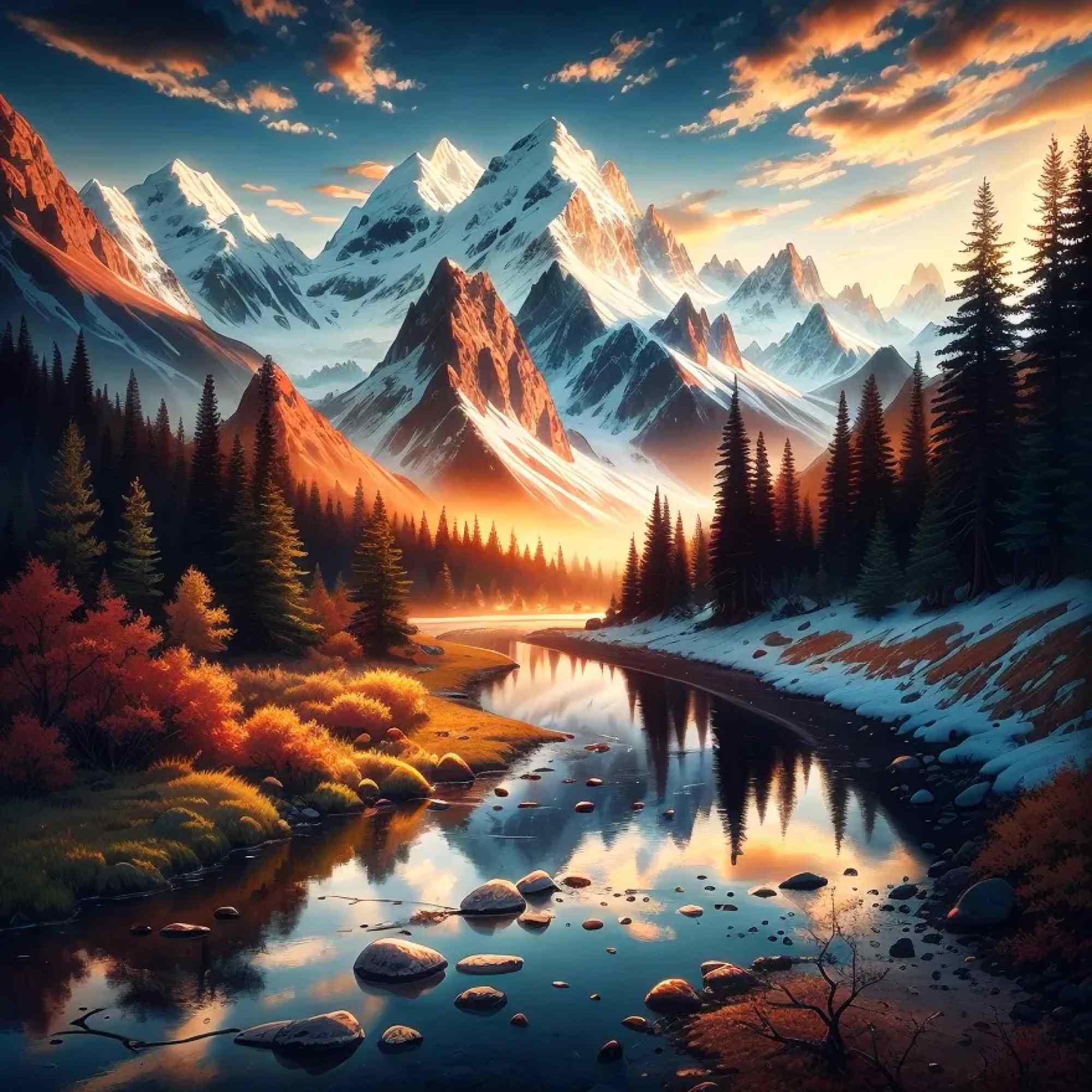 Mountains and Rivers 1