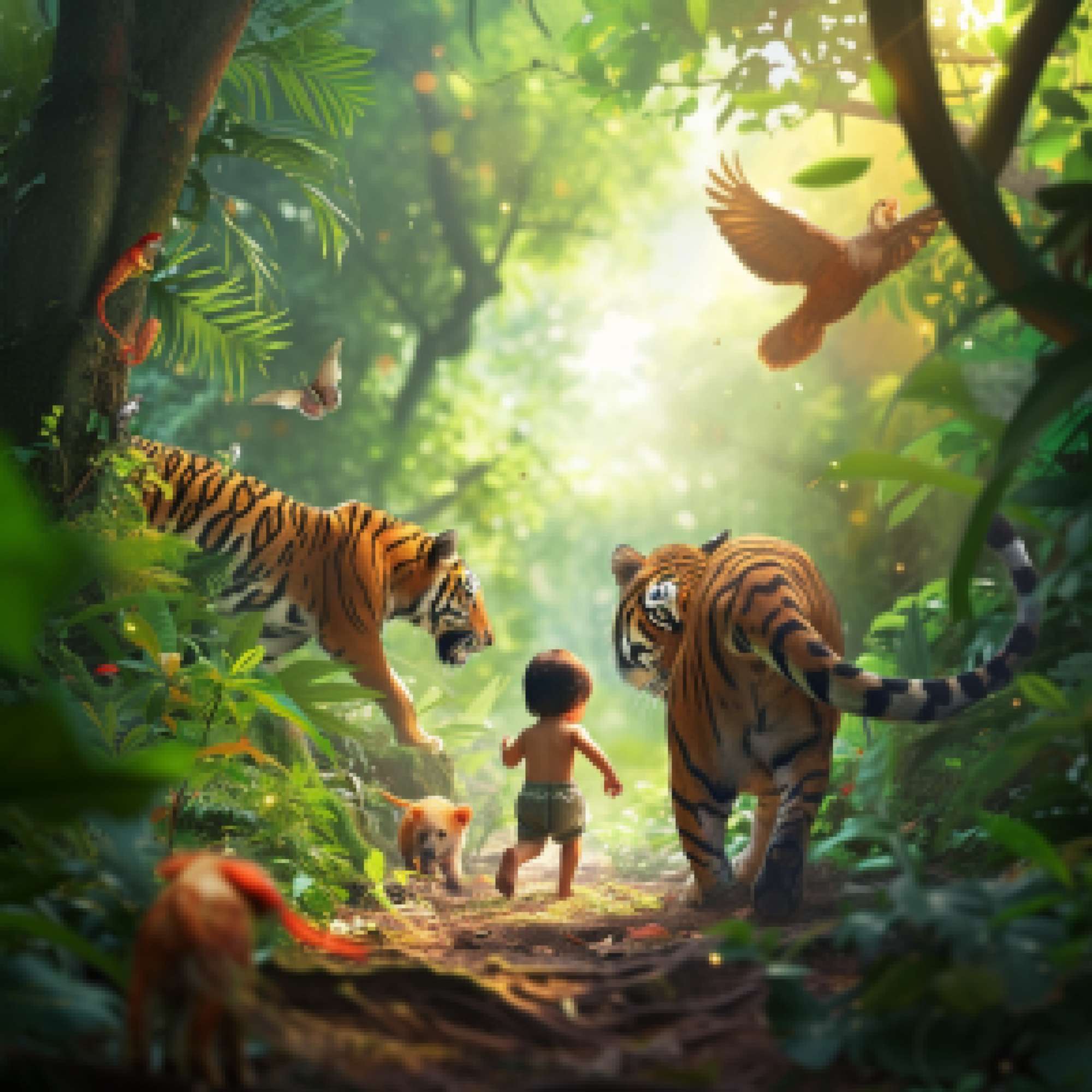 When Your Babysitters are Tigers.....
