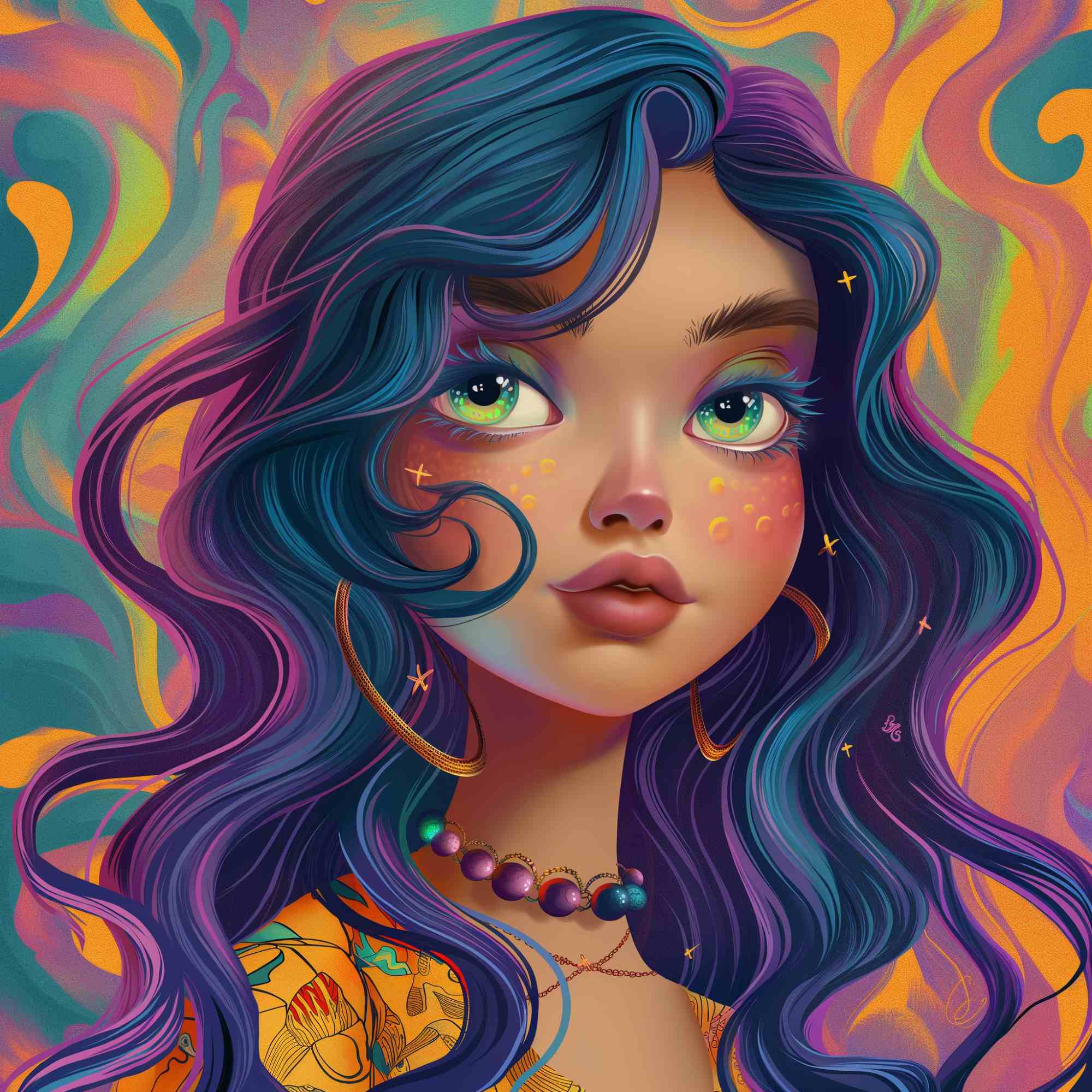 Lost in the Labyrinth of mesmerizing gazes.....