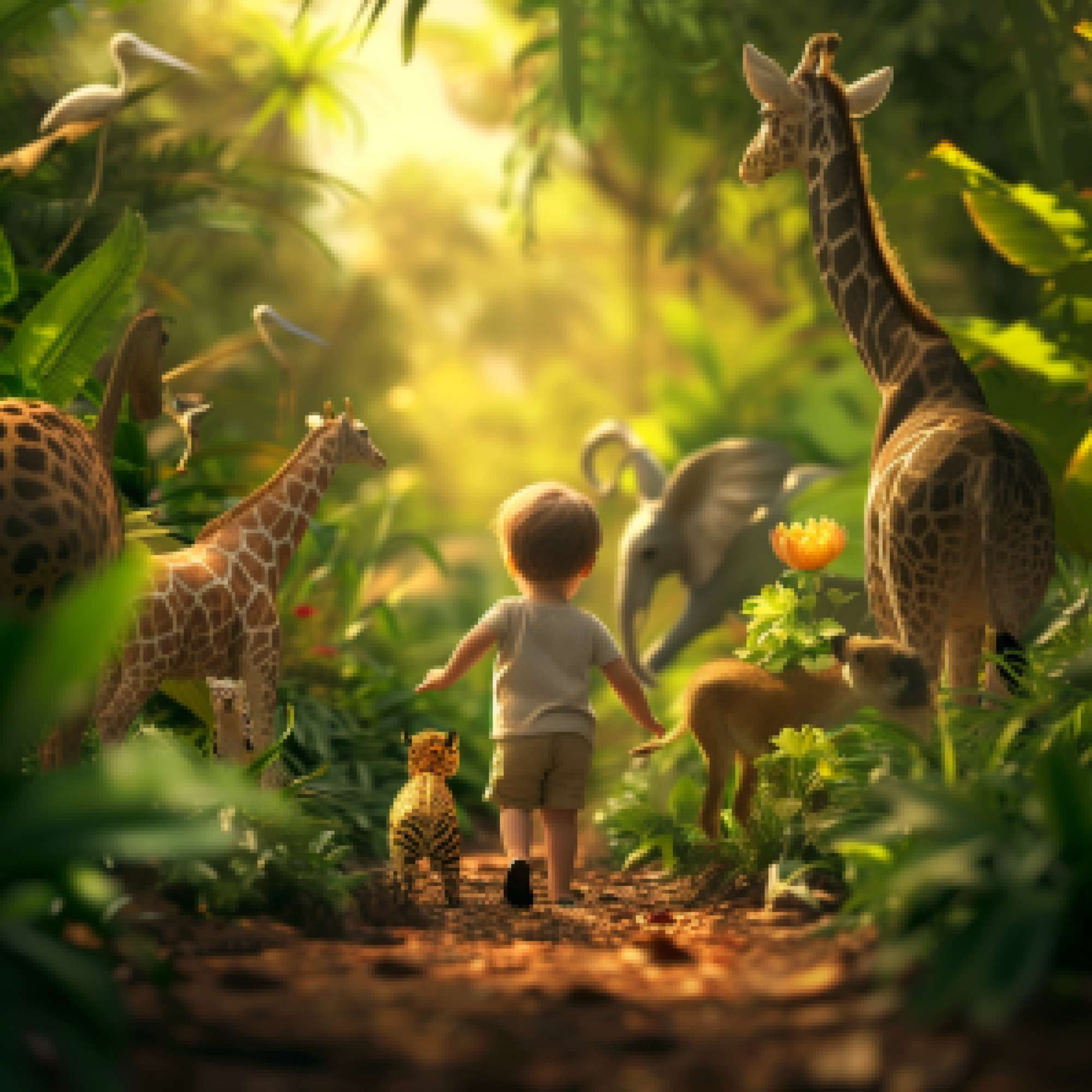 Come with me, I know where the candies are.......