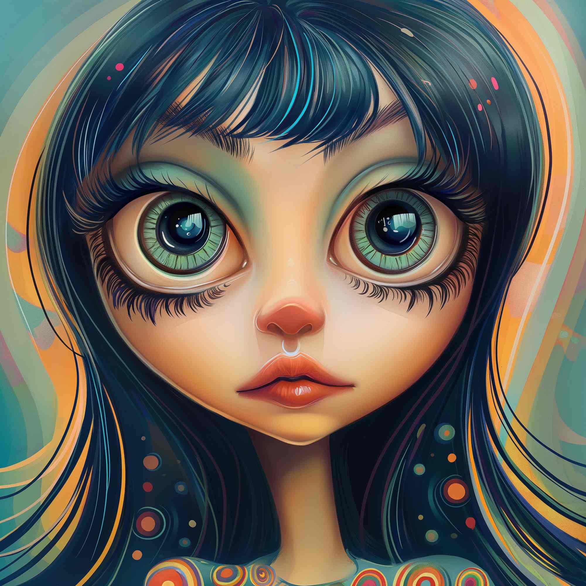 Sparkle in my eyes, fire in my soul. 
