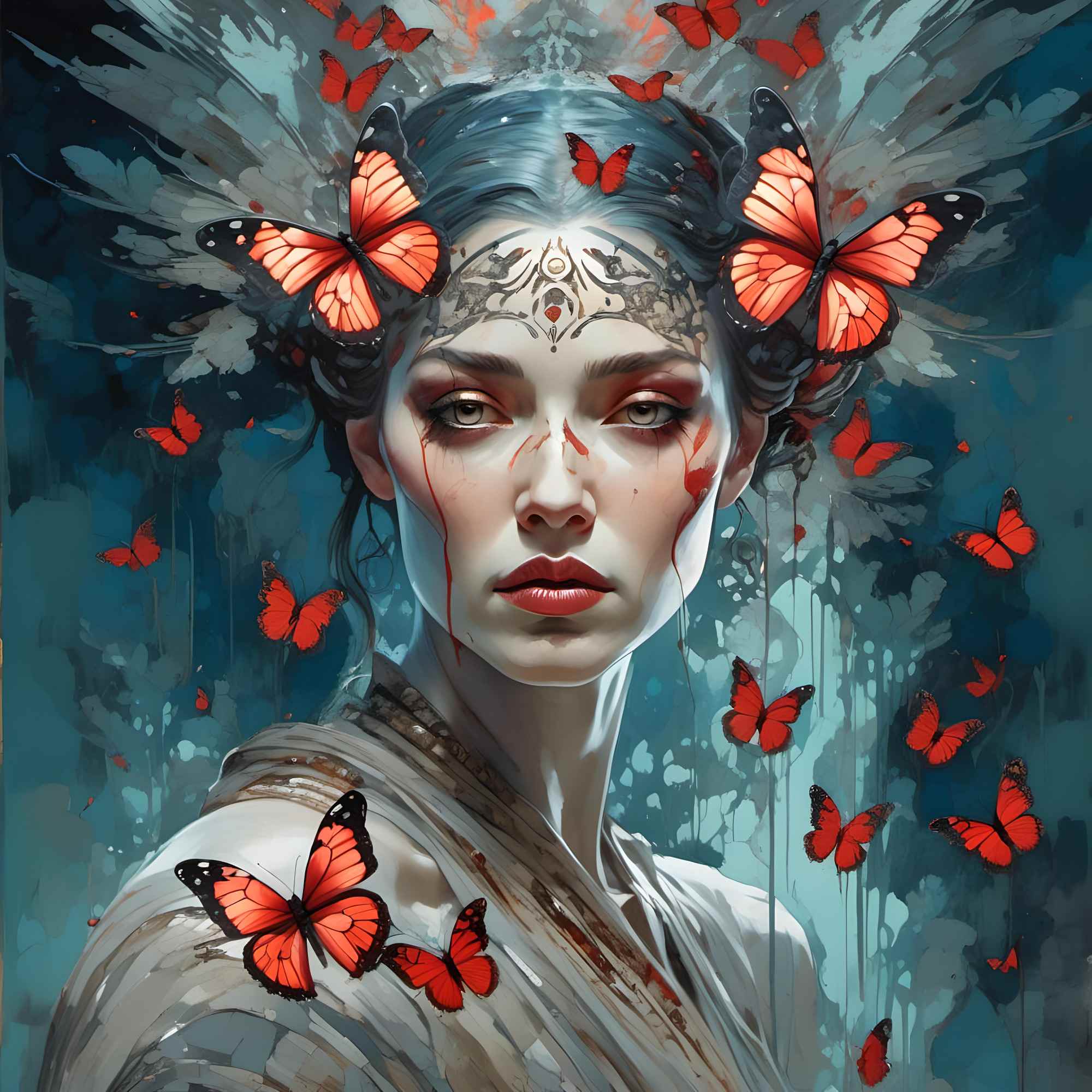More butterfly kisses