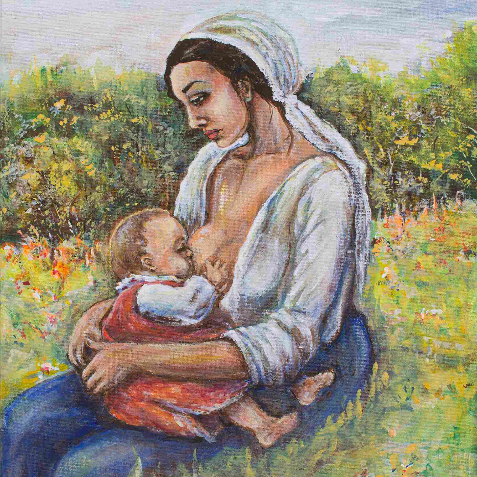 Woman in the Field