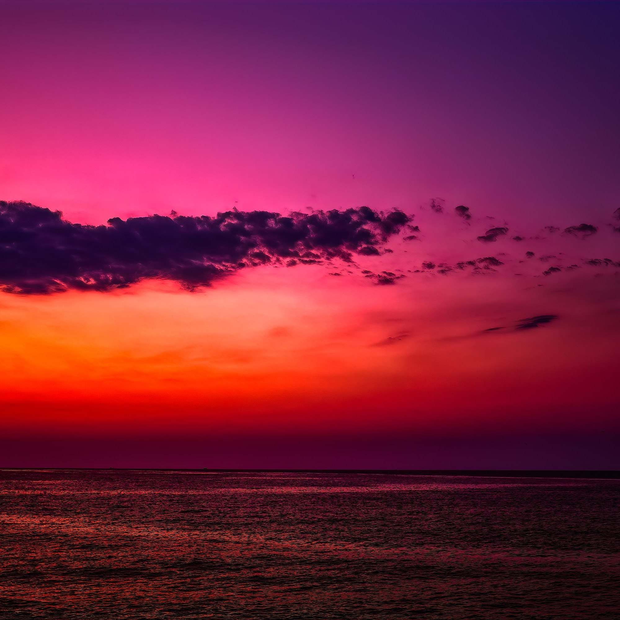Radiant Twilight Over the Sicilian Sea – A Fine Art Photograph