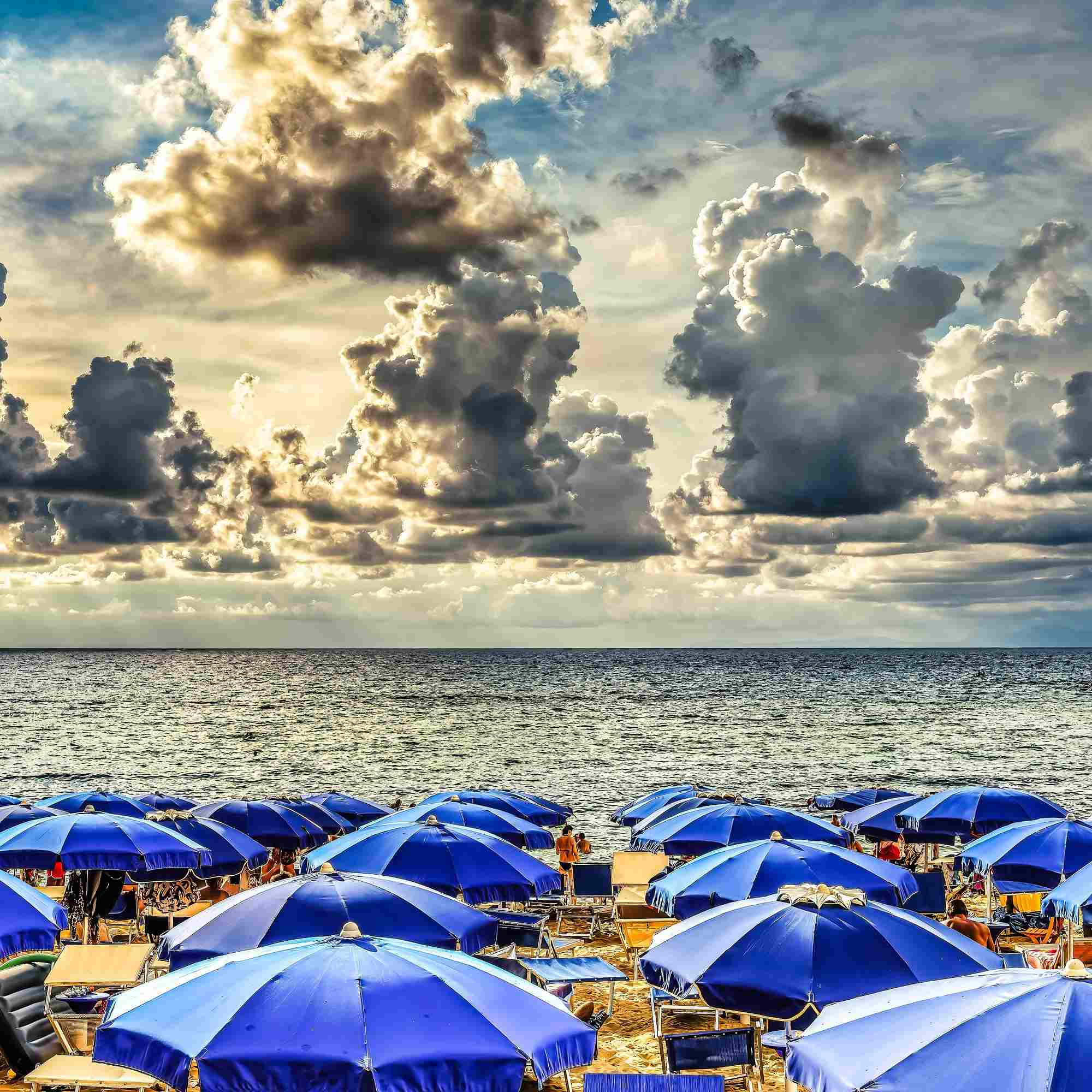 Clouds Over Cilento's Shoreline – A Fine Art Photograph