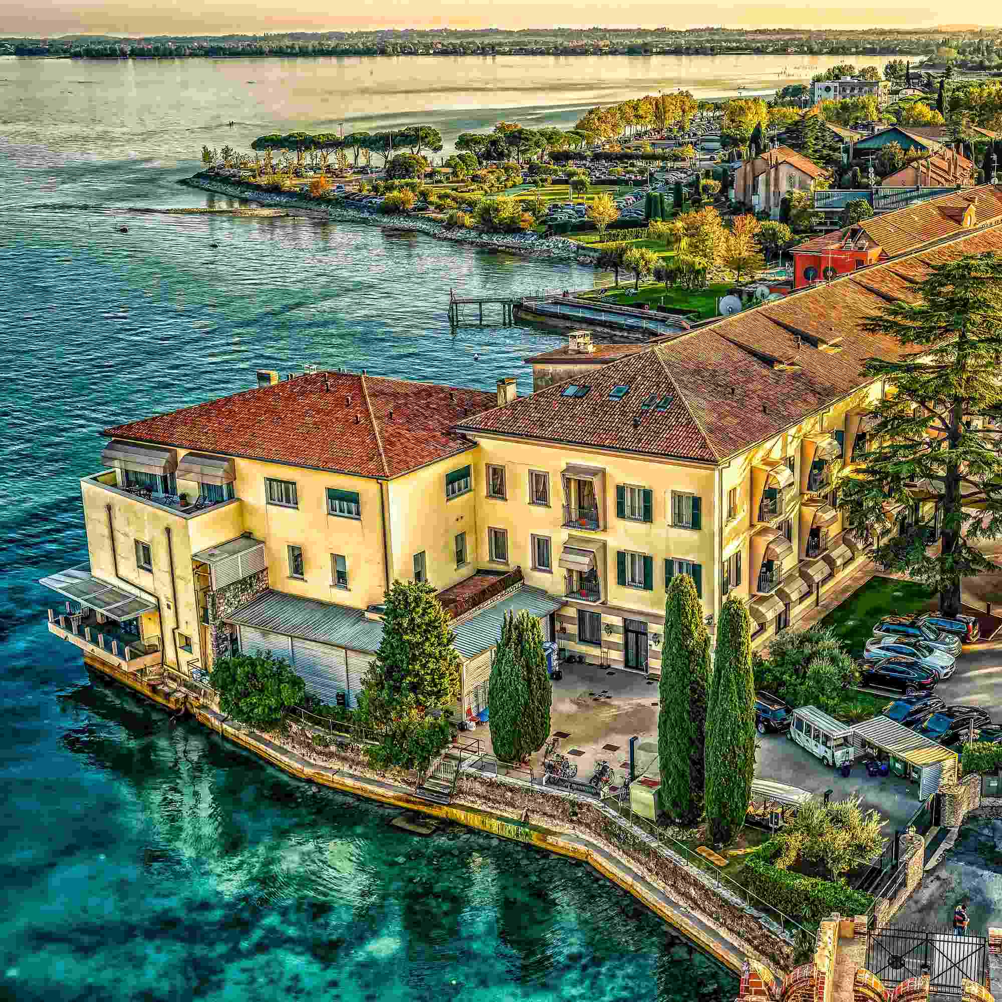 Lakefront Serenity in Sirmione – A Fine Art Photograph