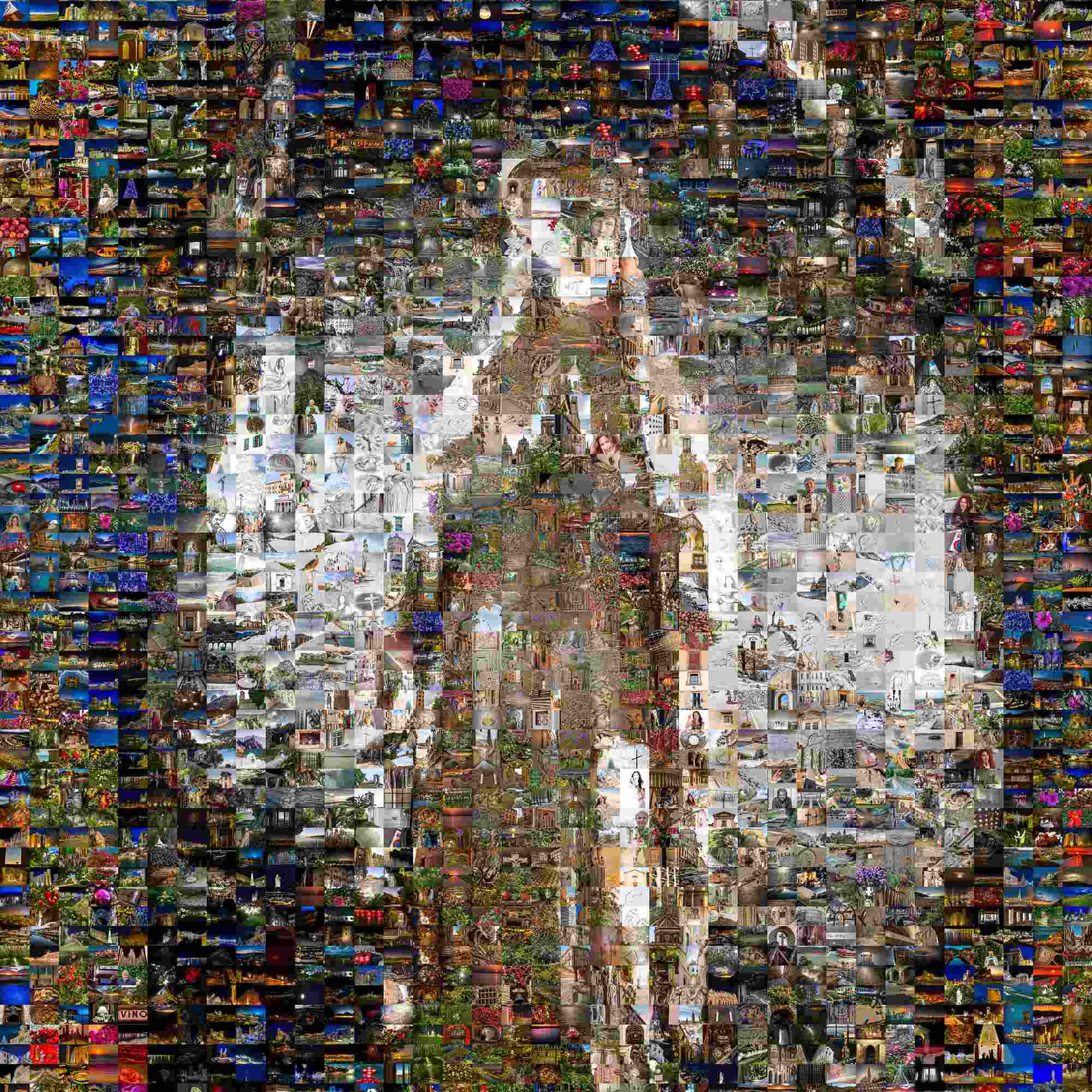 Lourdes Revealed: The Madonna in Light in an Italian church