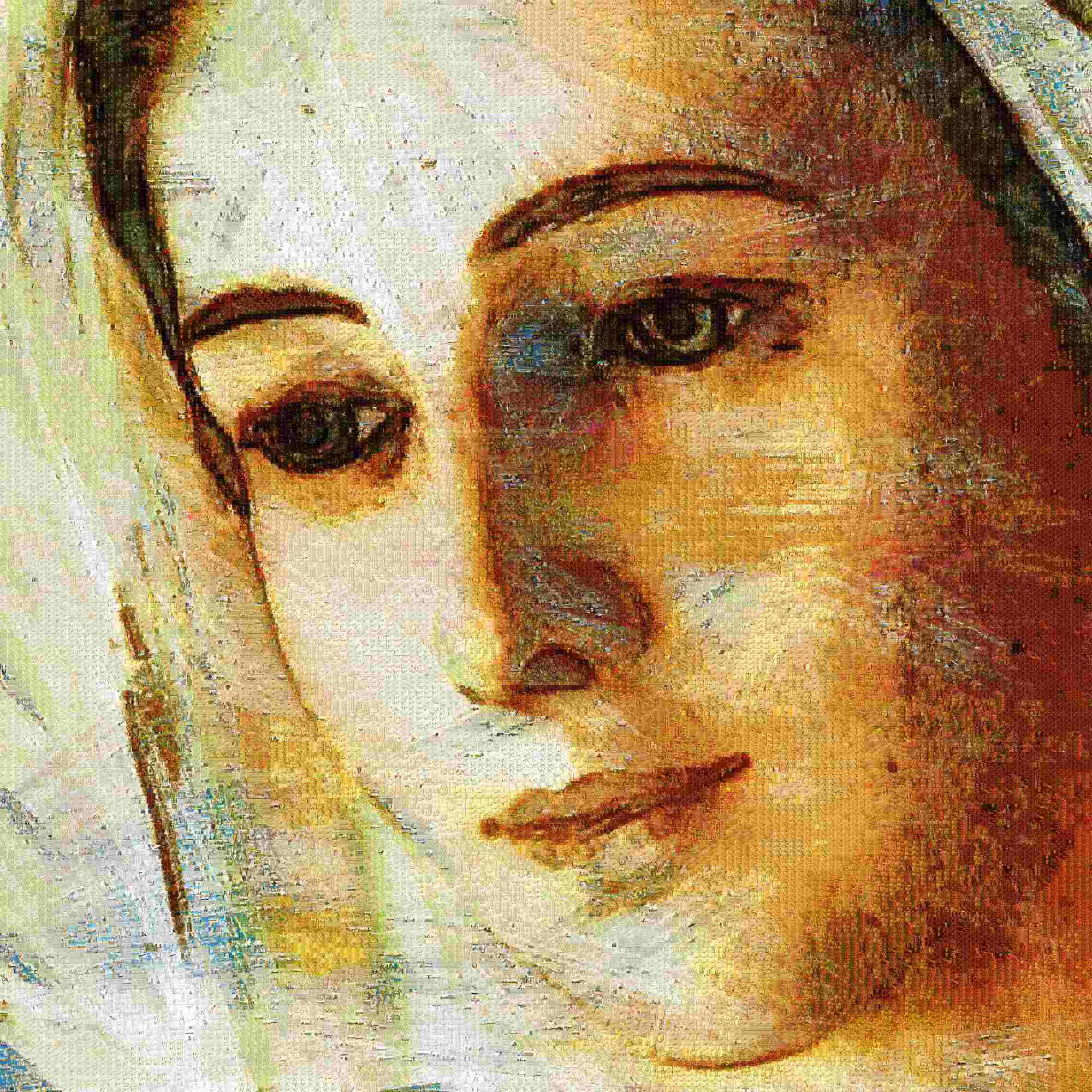 Divine Gaze: Virgin Mary of Medjugorje
