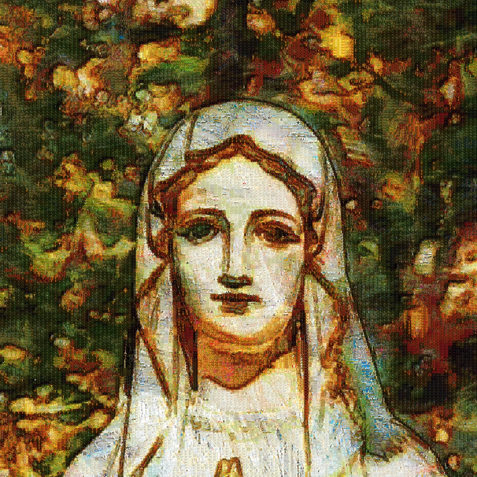 Mosaic of Grace: The Blessed Virgin of Medjugorje