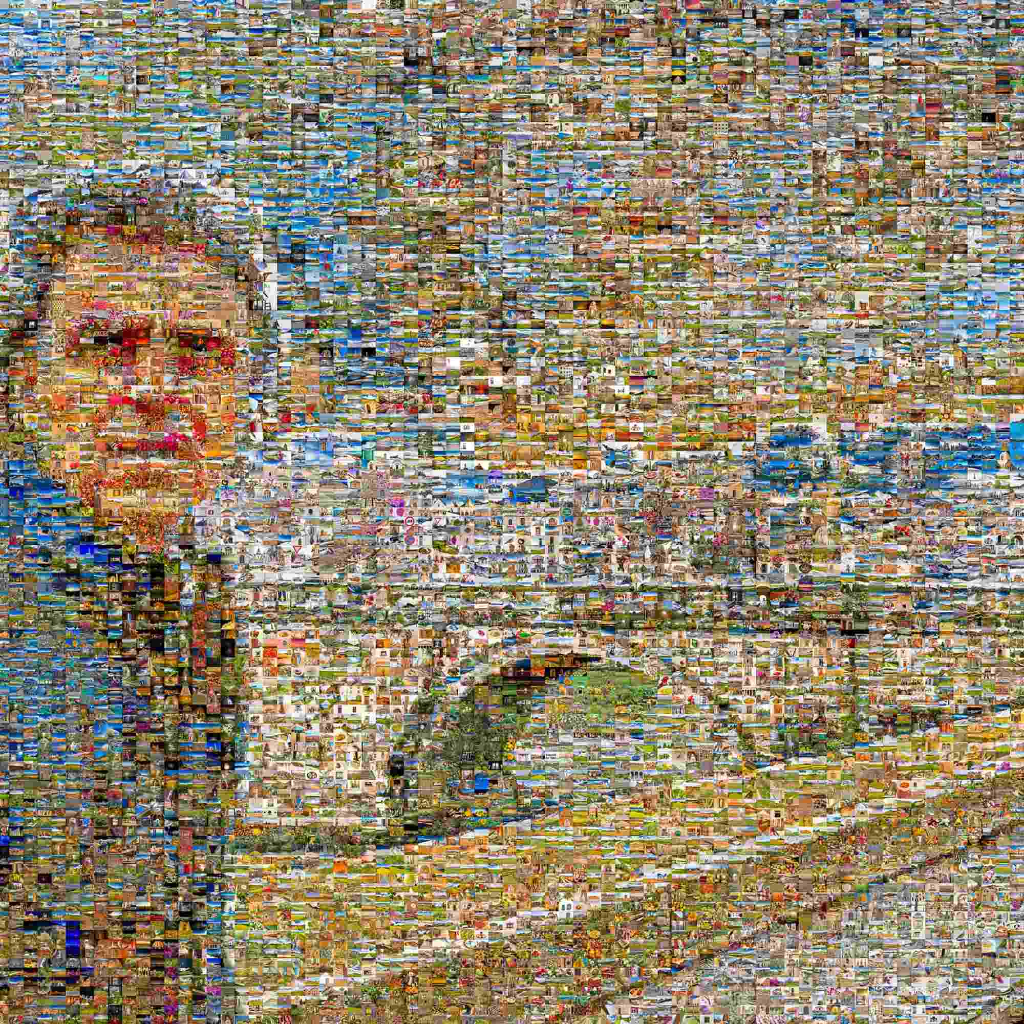 Tiberian Thoughts: A Mosaic of Winter Solitude