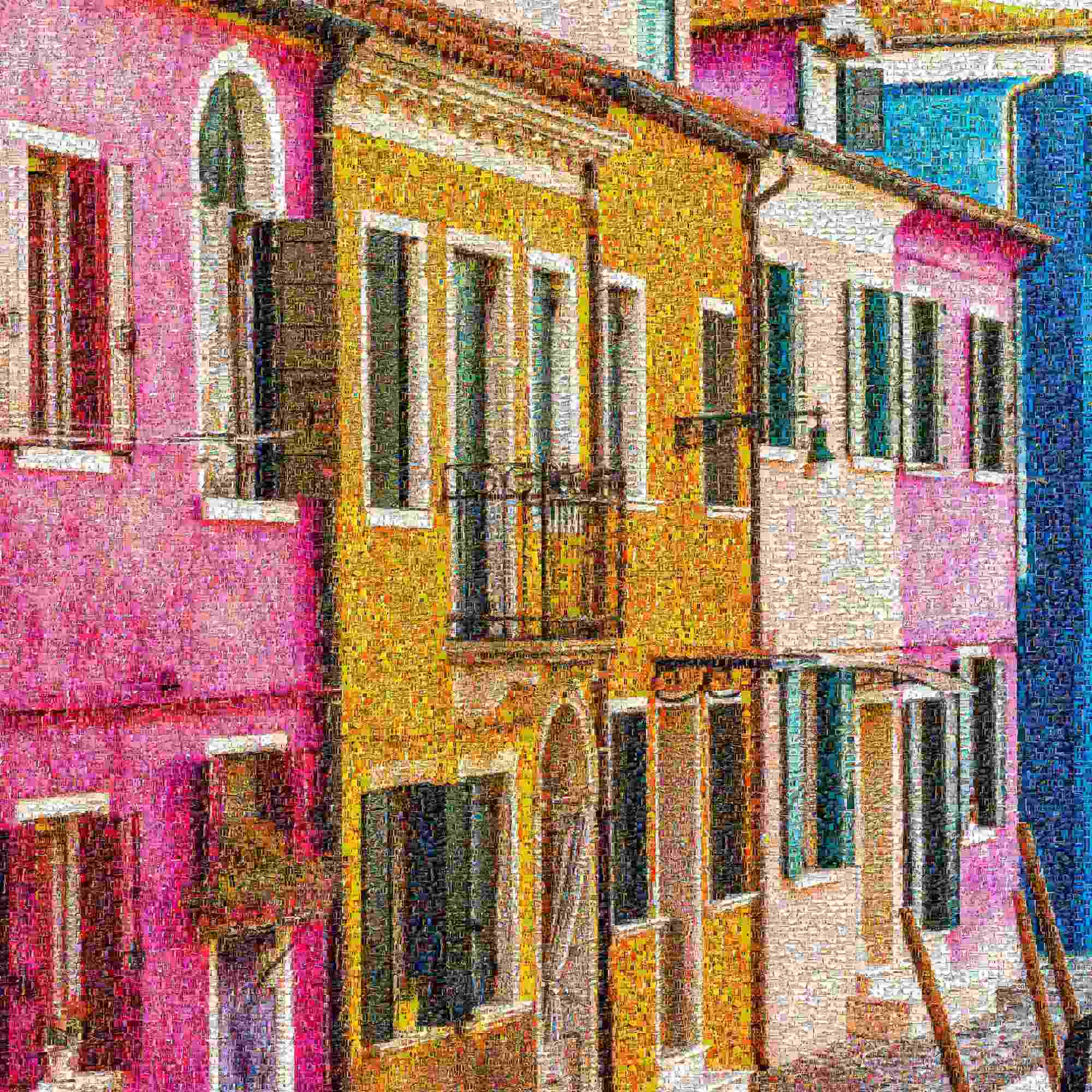 Burano's Vivid Canvas: A Mosaic Journey Through Color and Community