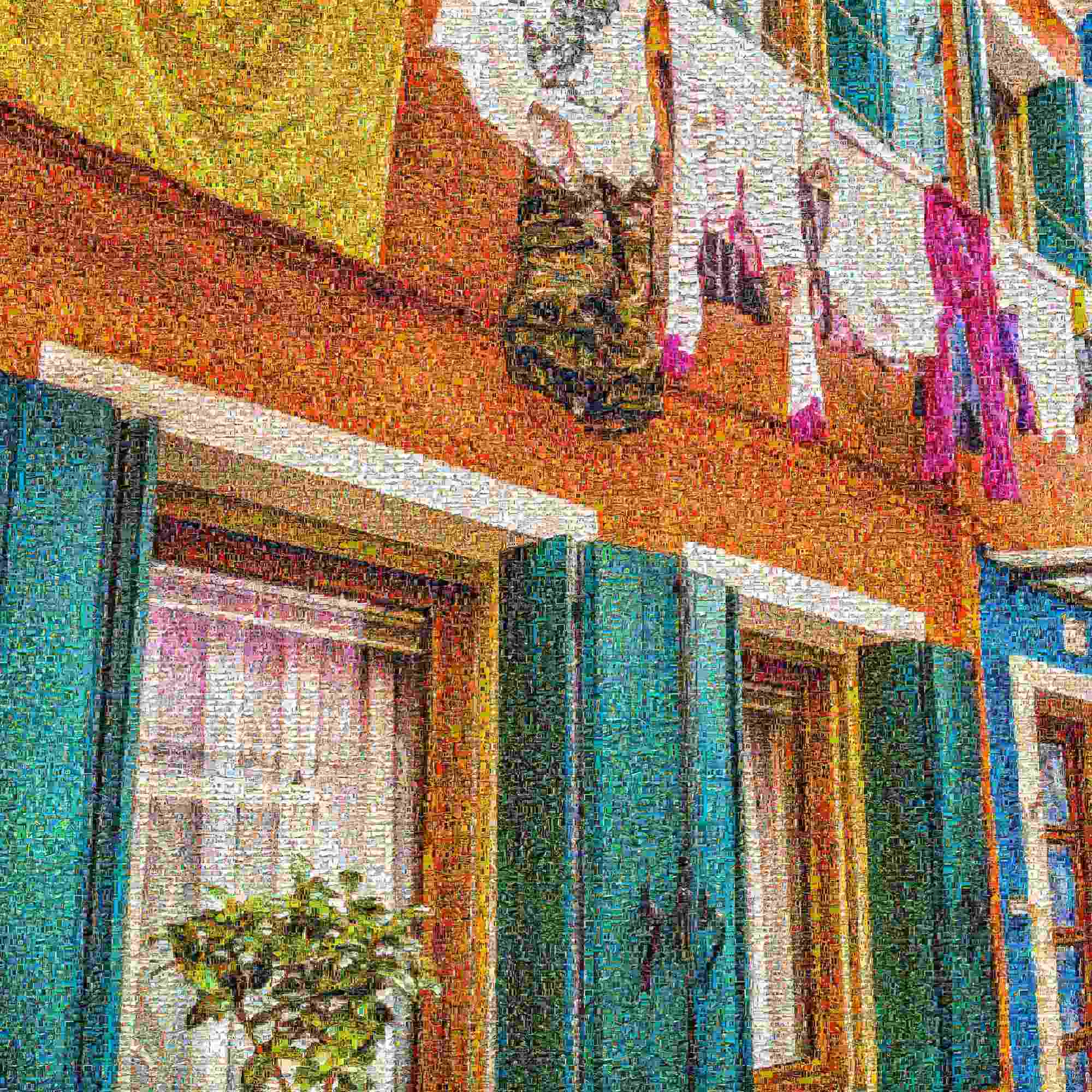 Burano's Vivid Patchwork: A Mosaic of Life