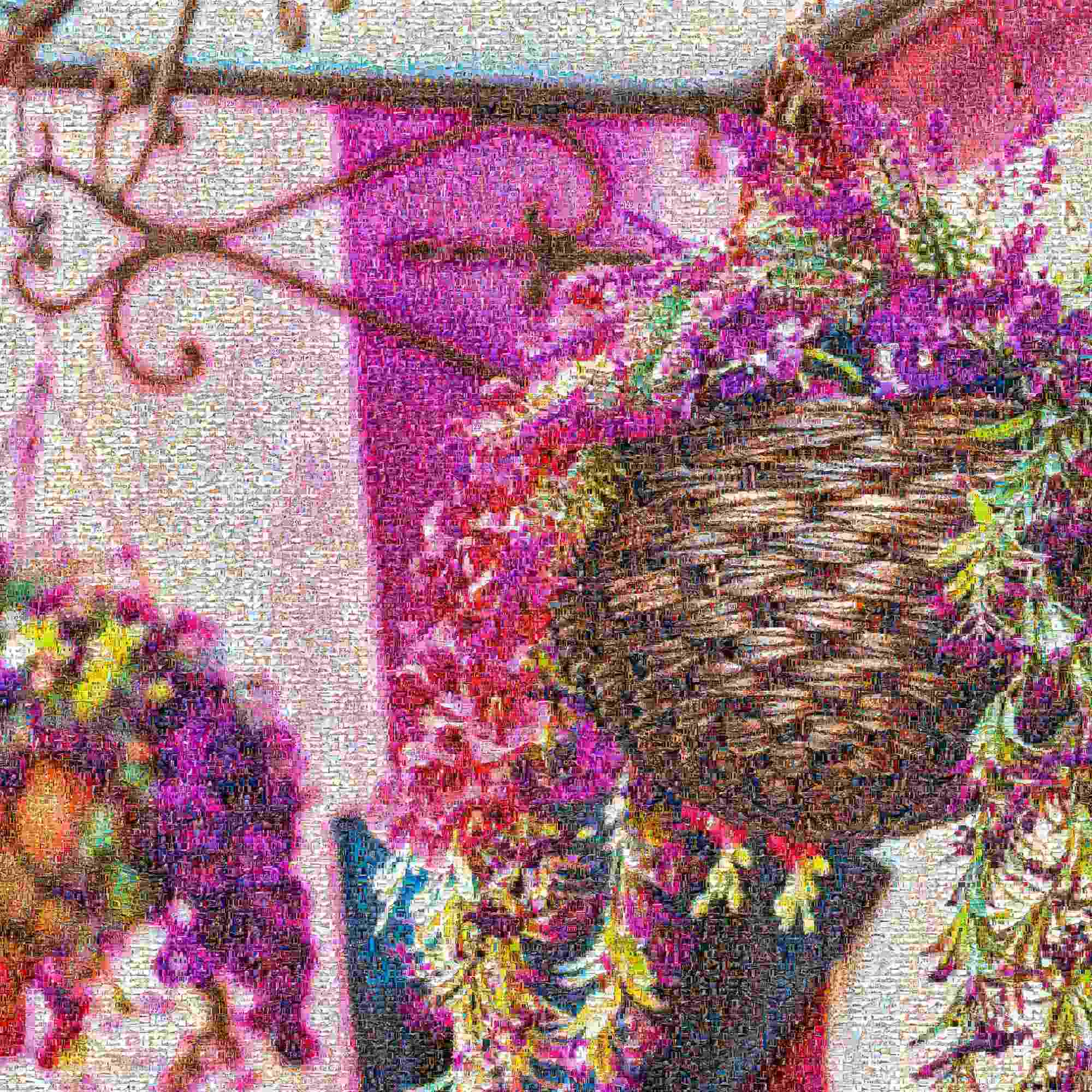 Burano's Blossoming Balcony: A Mosaic of Life in Bloom