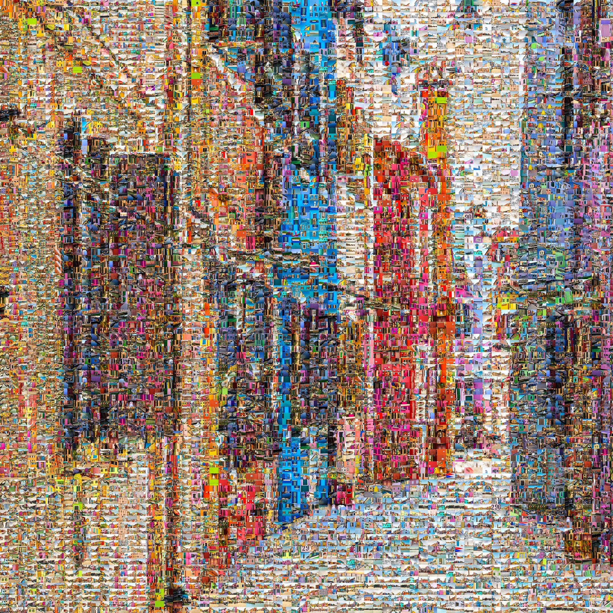 Mosaic Pathways: Burano's Vibrant Alleys