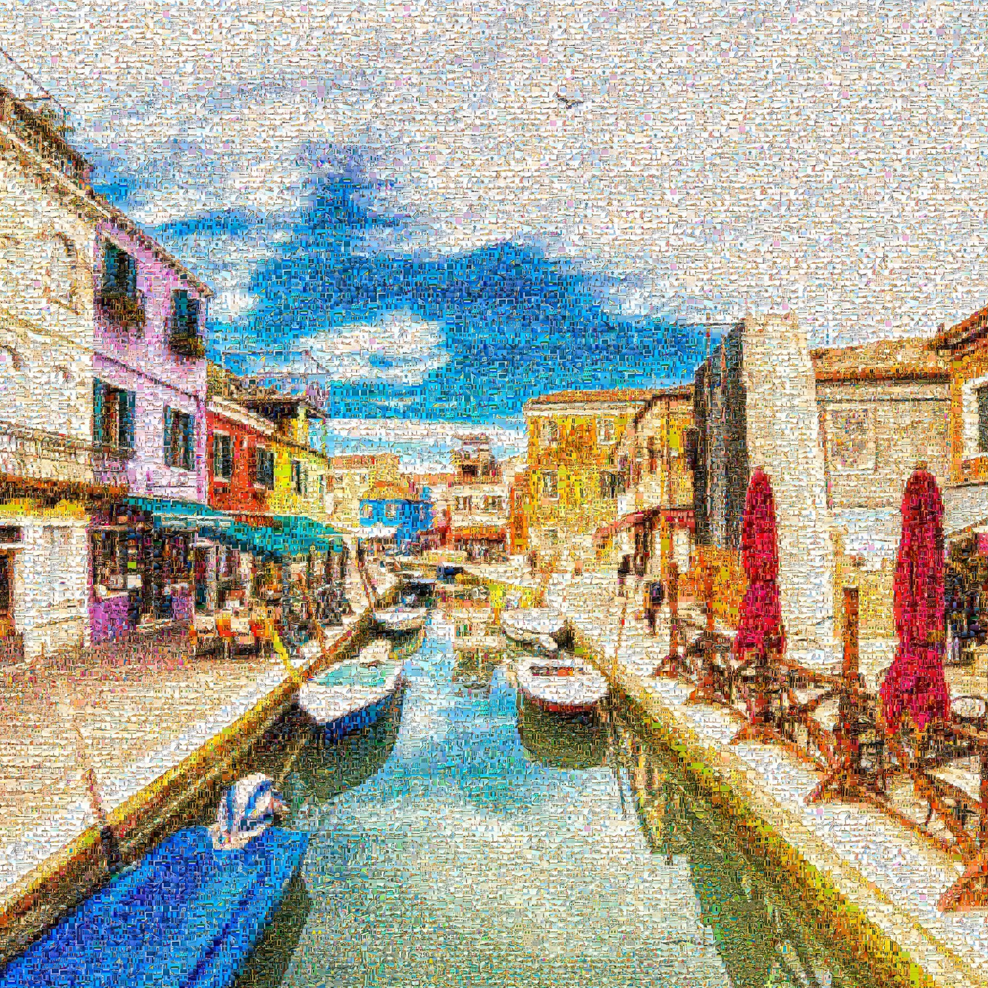 Burano's Mosaic Promenade: A Canvas of Canals