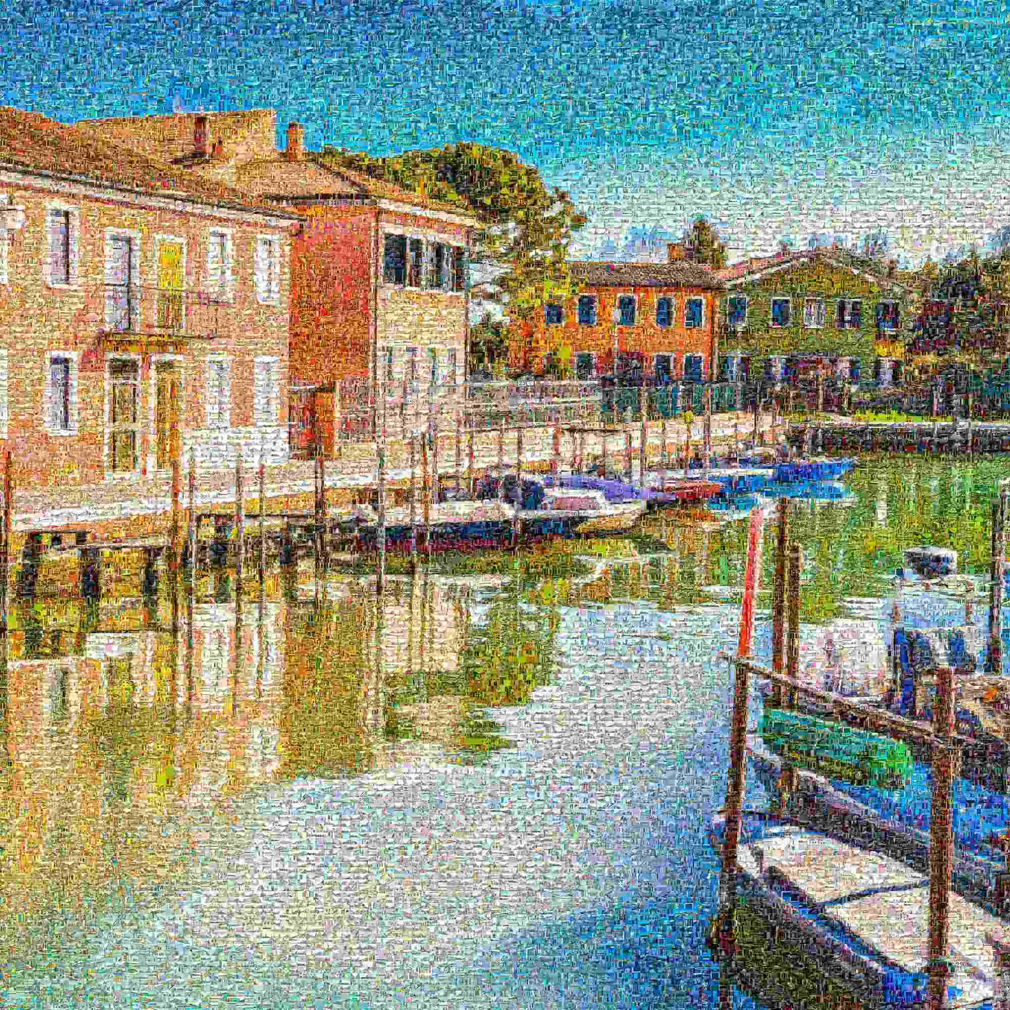 Burano's Vivid Mosaic
