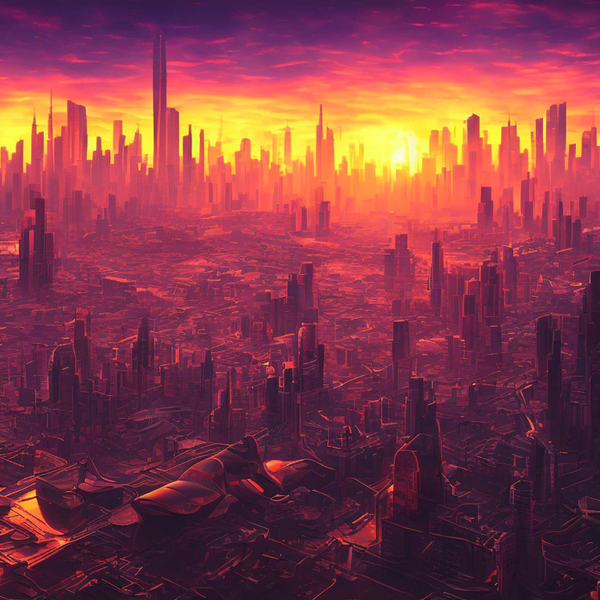 Neon Dusk: Skylines of Tomorrow