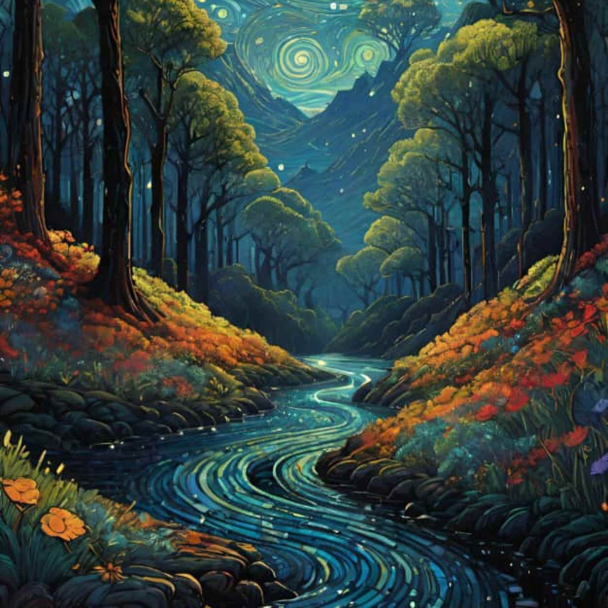 The stream of life 