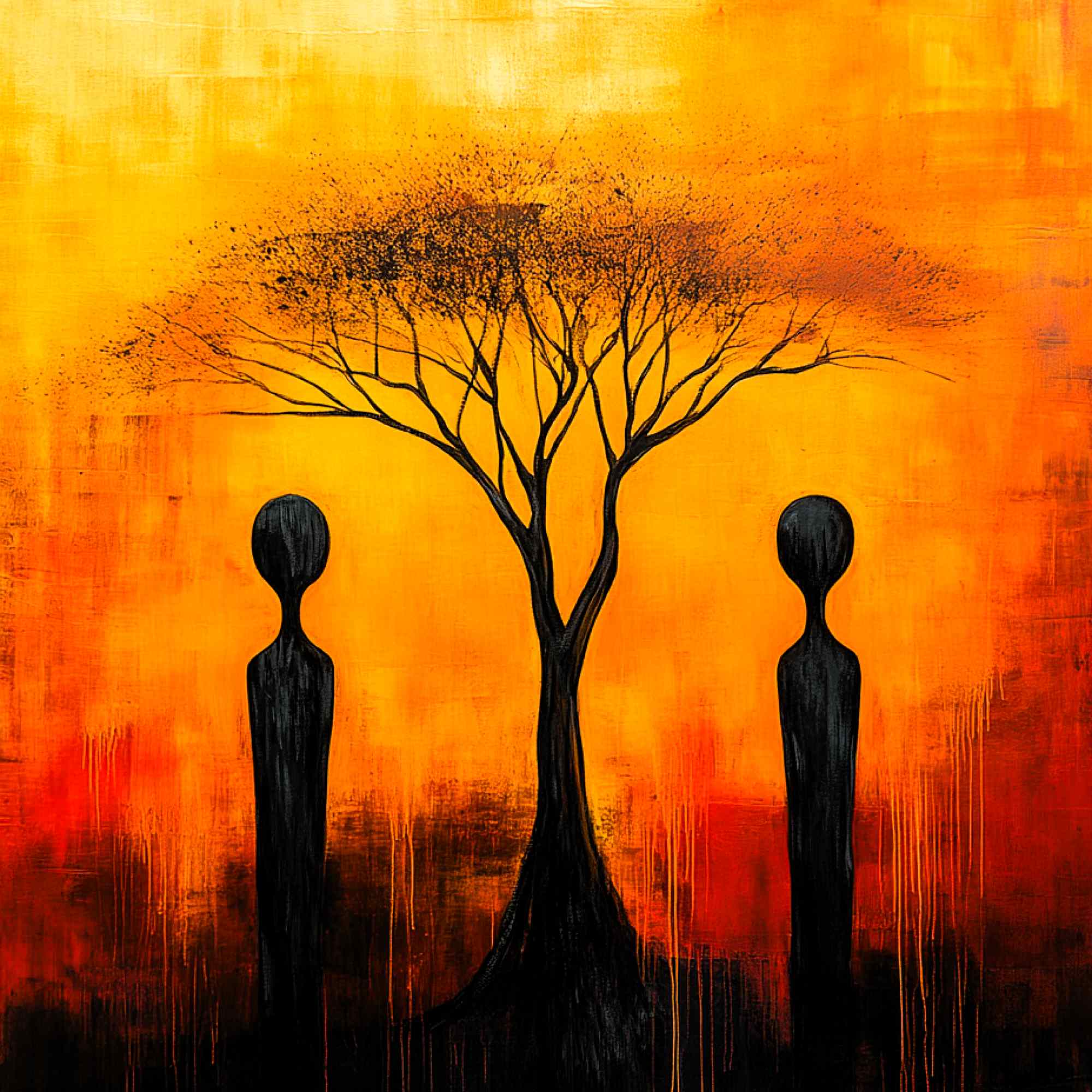 African sunset