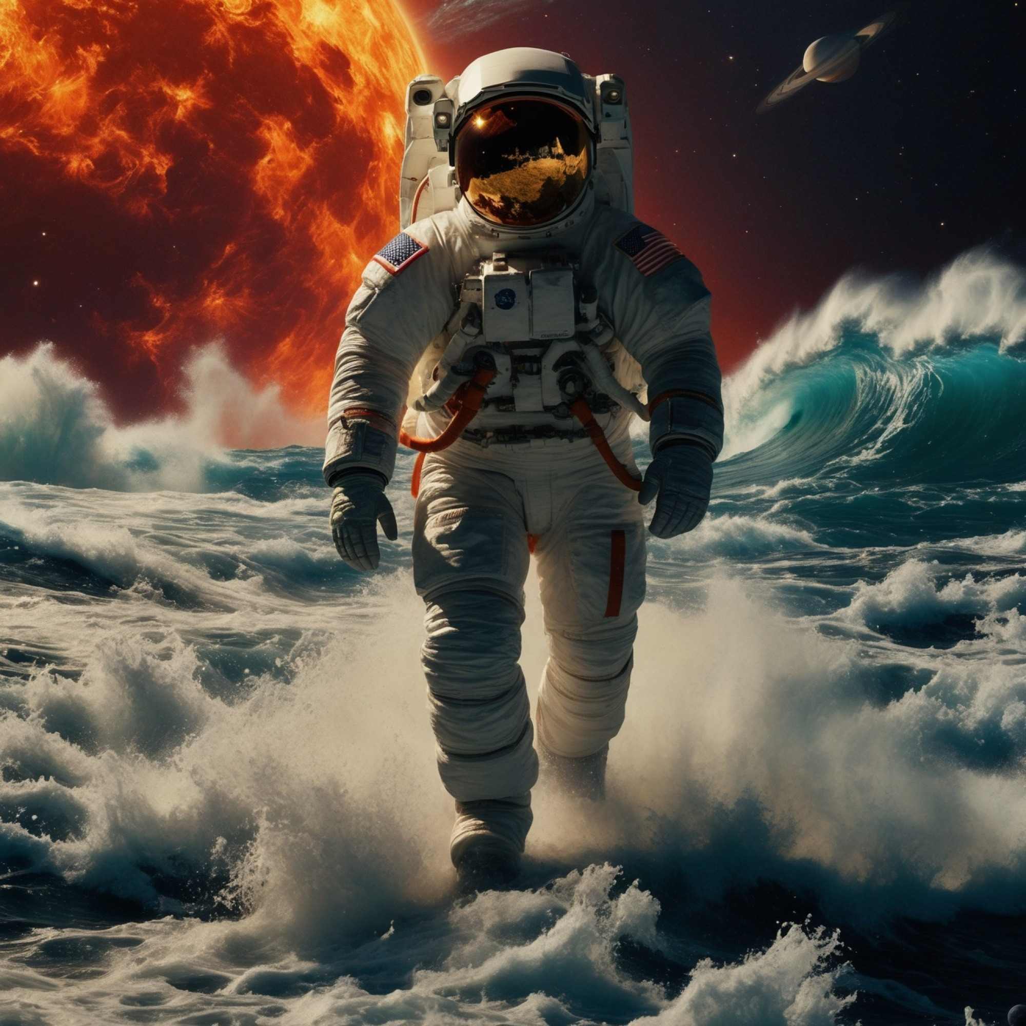 Cosmic Odyssey: Walking on Sunshine
