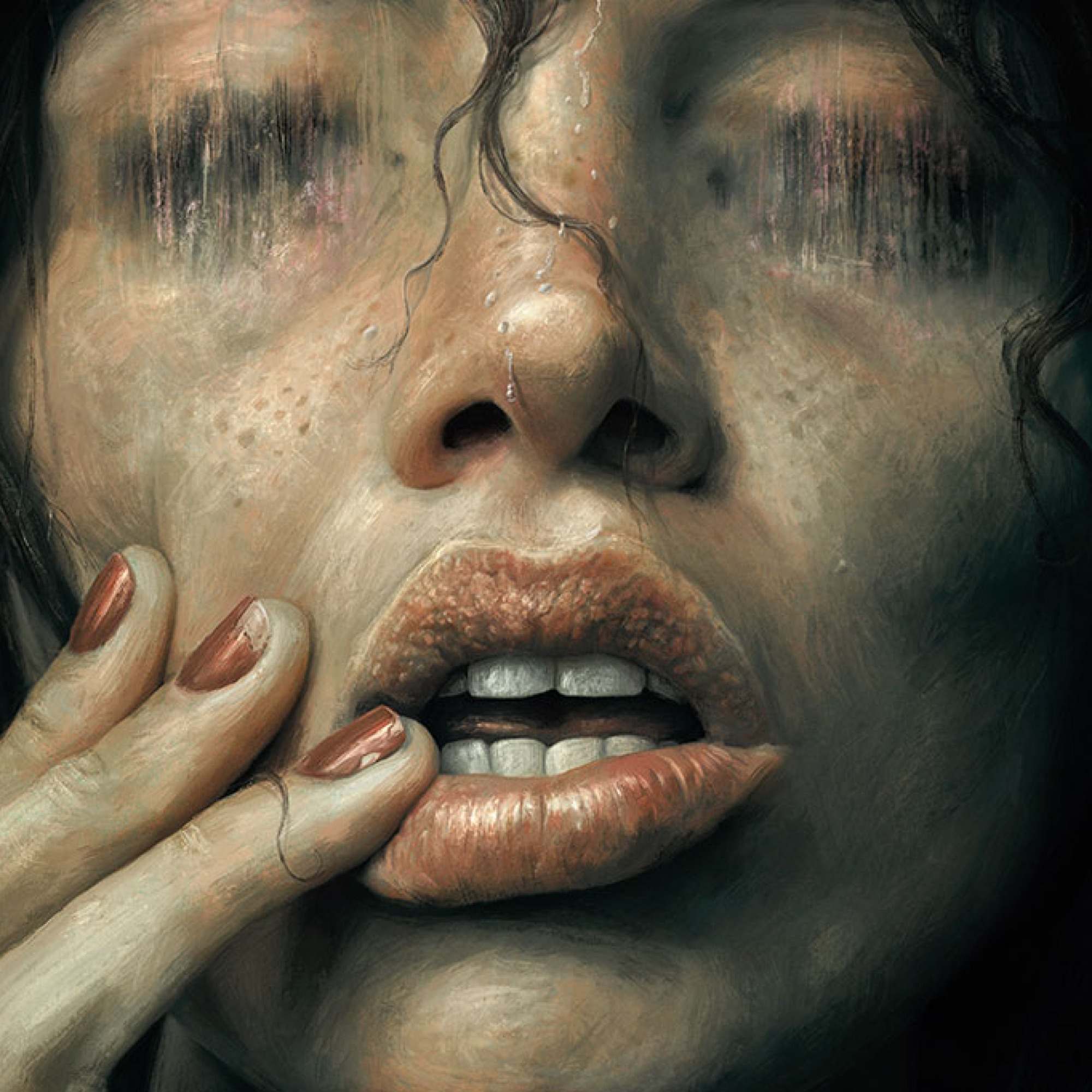 hauntingly intimate close-up