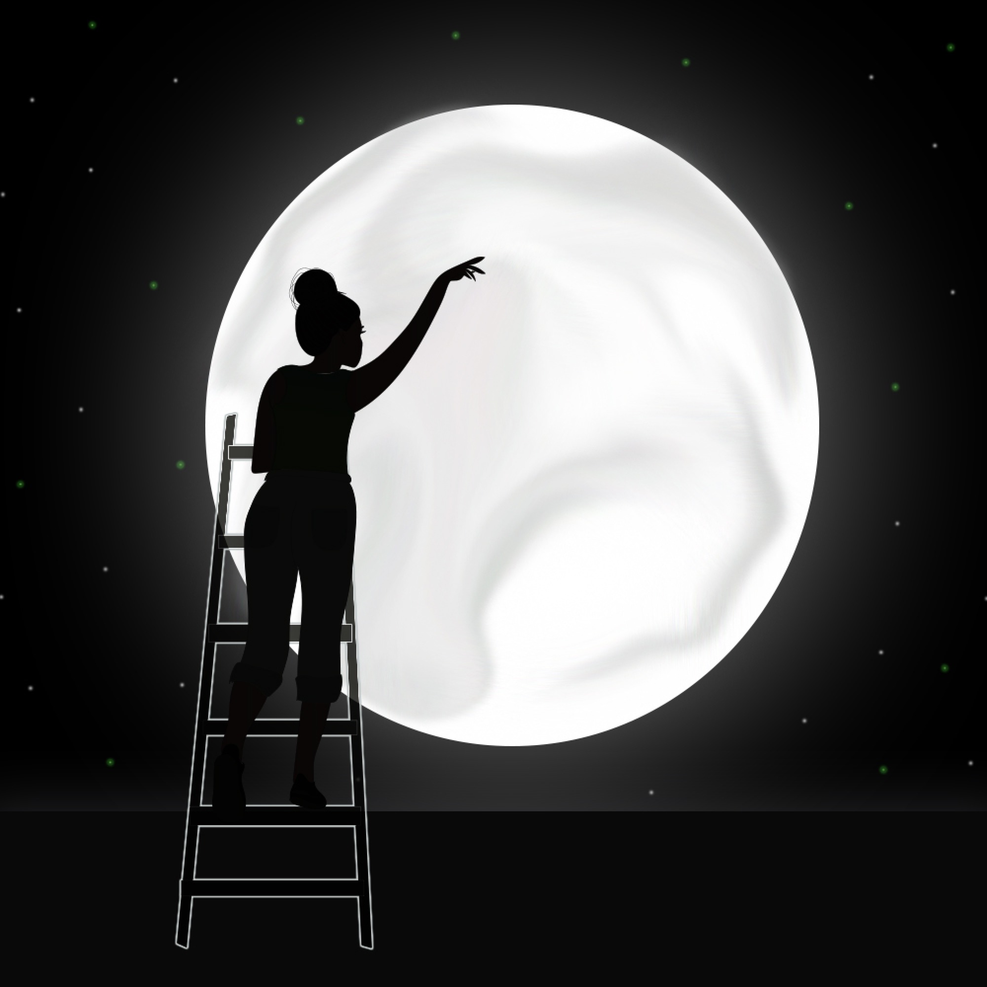 In Search of Serenity near the moon