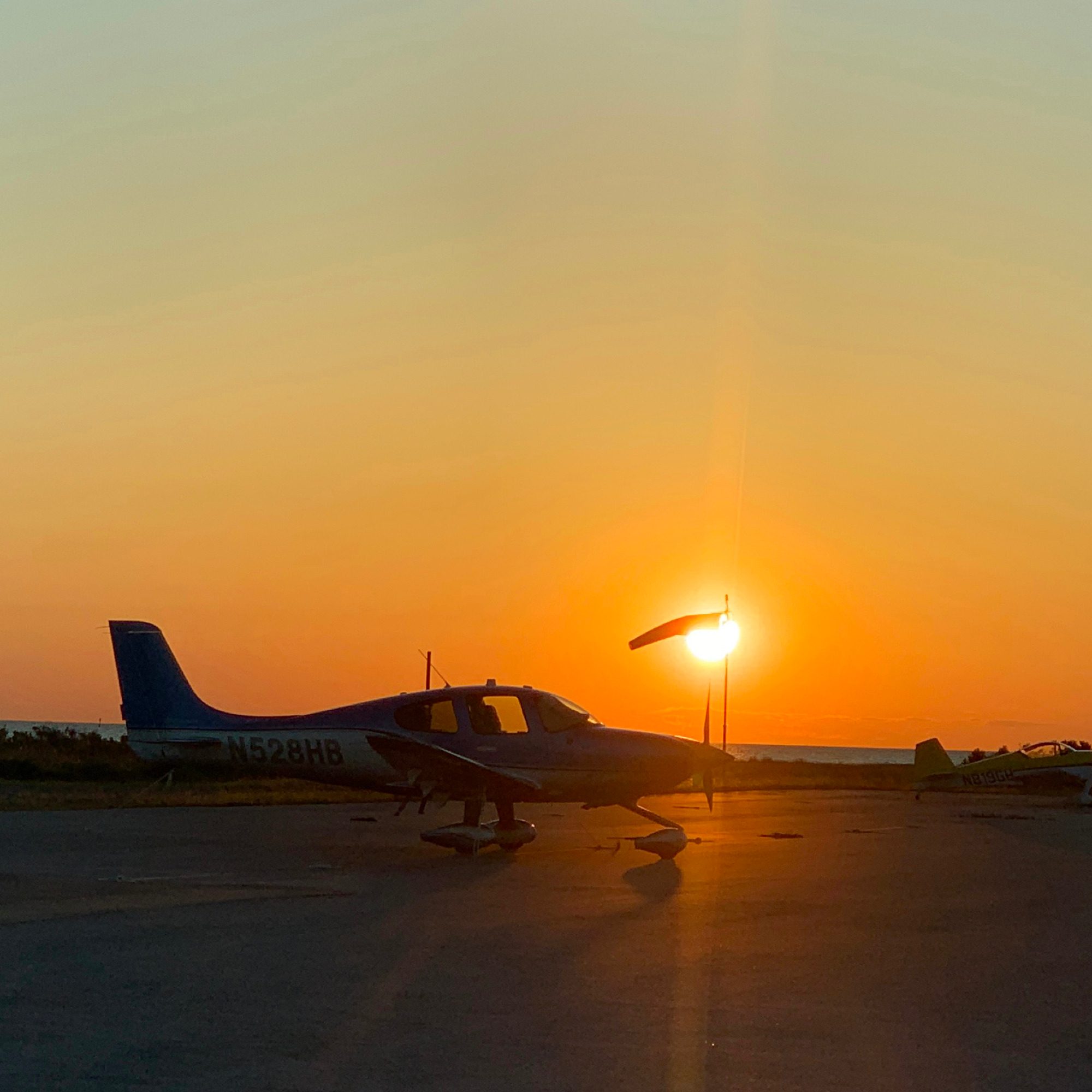 Airport Sunset