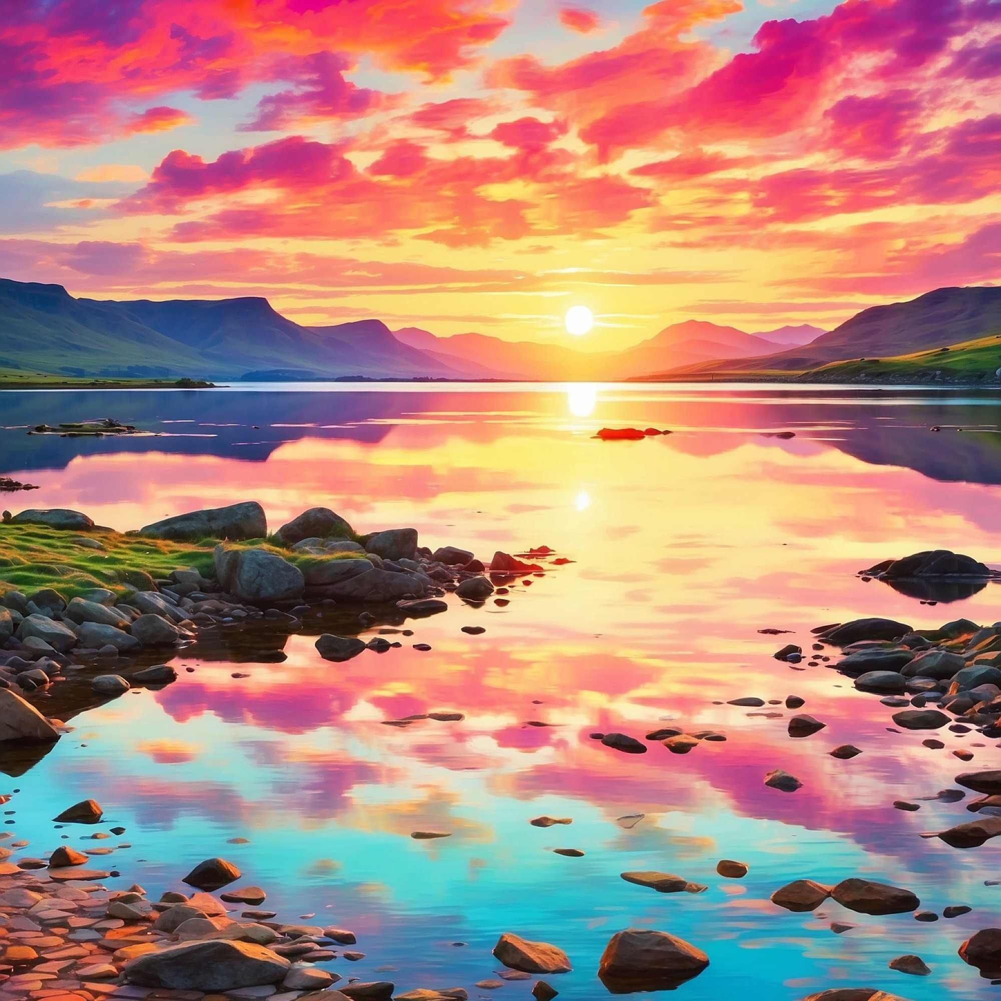 Morning Calm on the Loch I