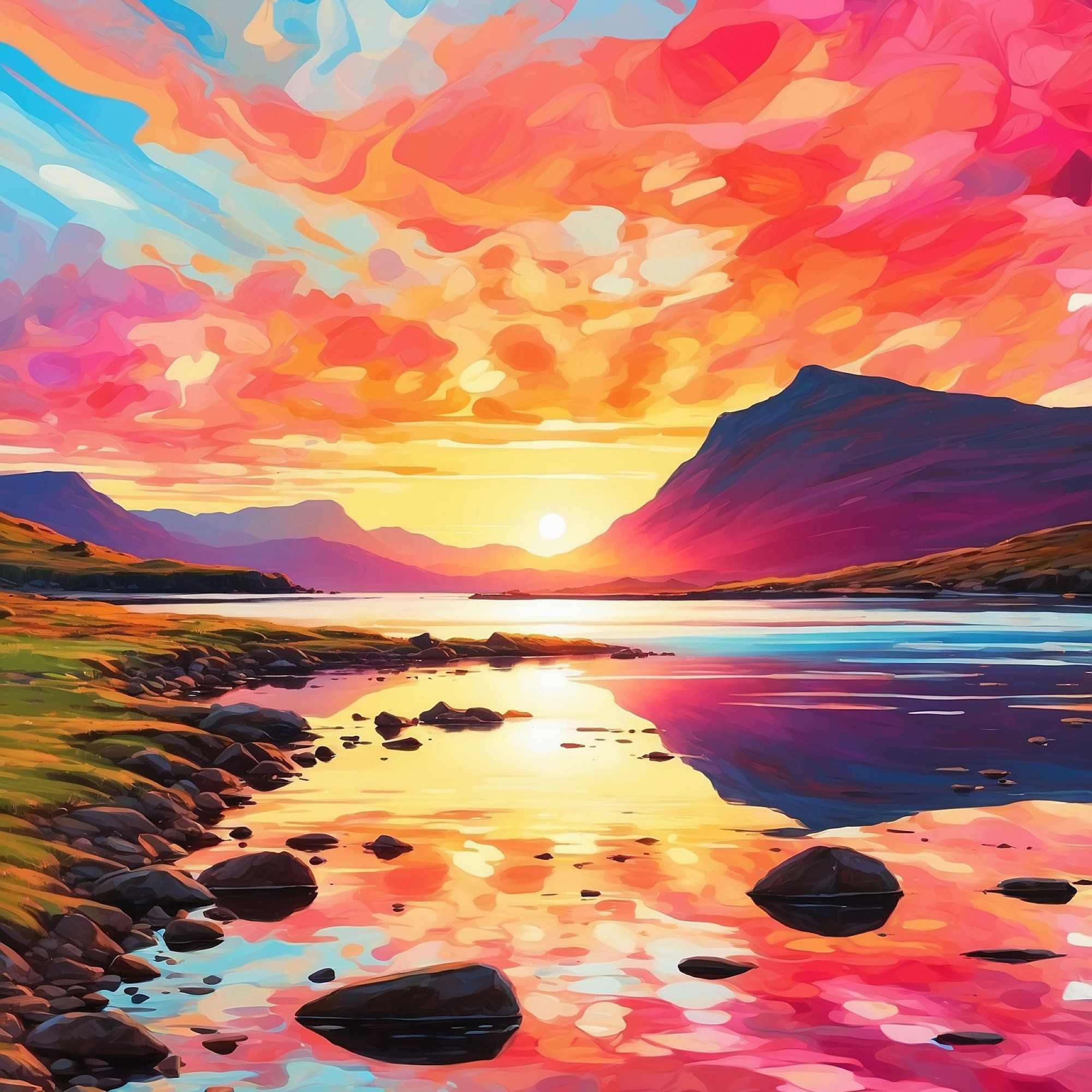 Morning Calm on the Loch IIII