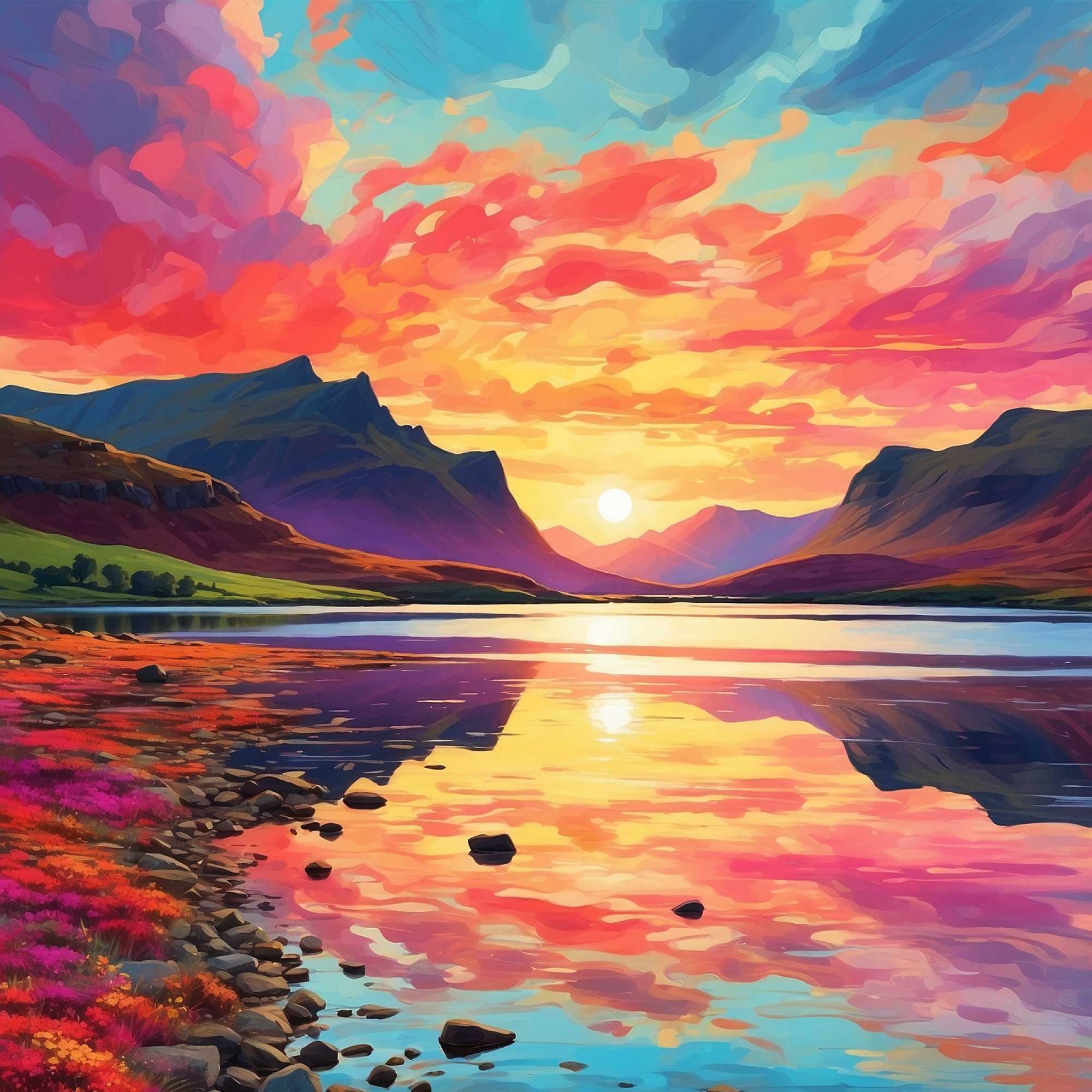 Morning Calm on the Loch II