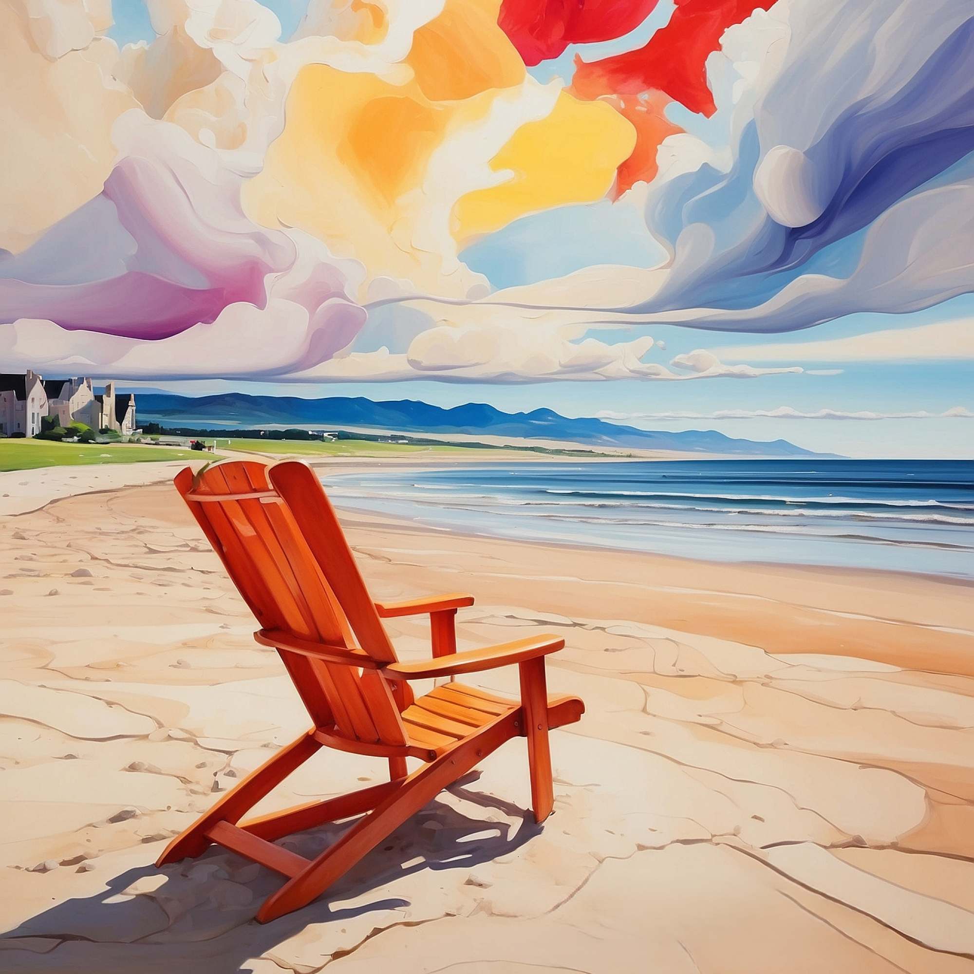 The Lonely Deck Chair I