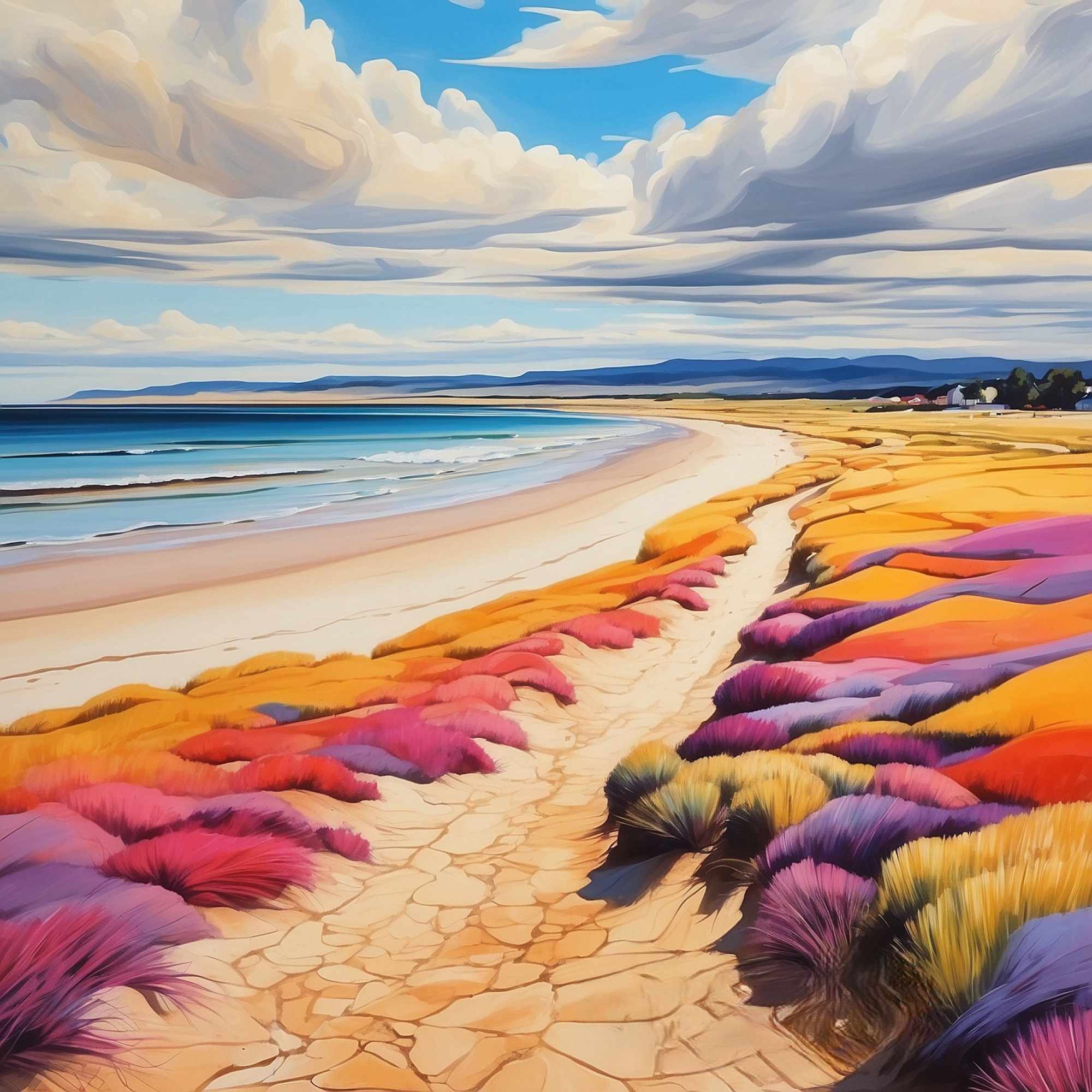 A Tranquil Day at Nairn Beach I