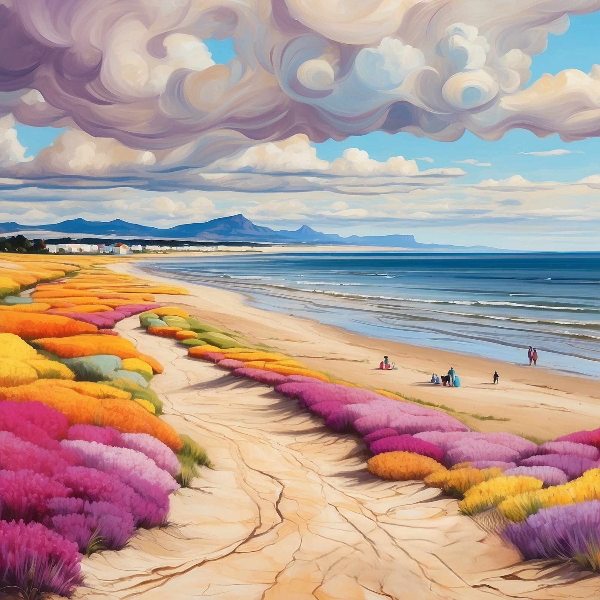 A Tranquil Day at Nairn Beach IIII