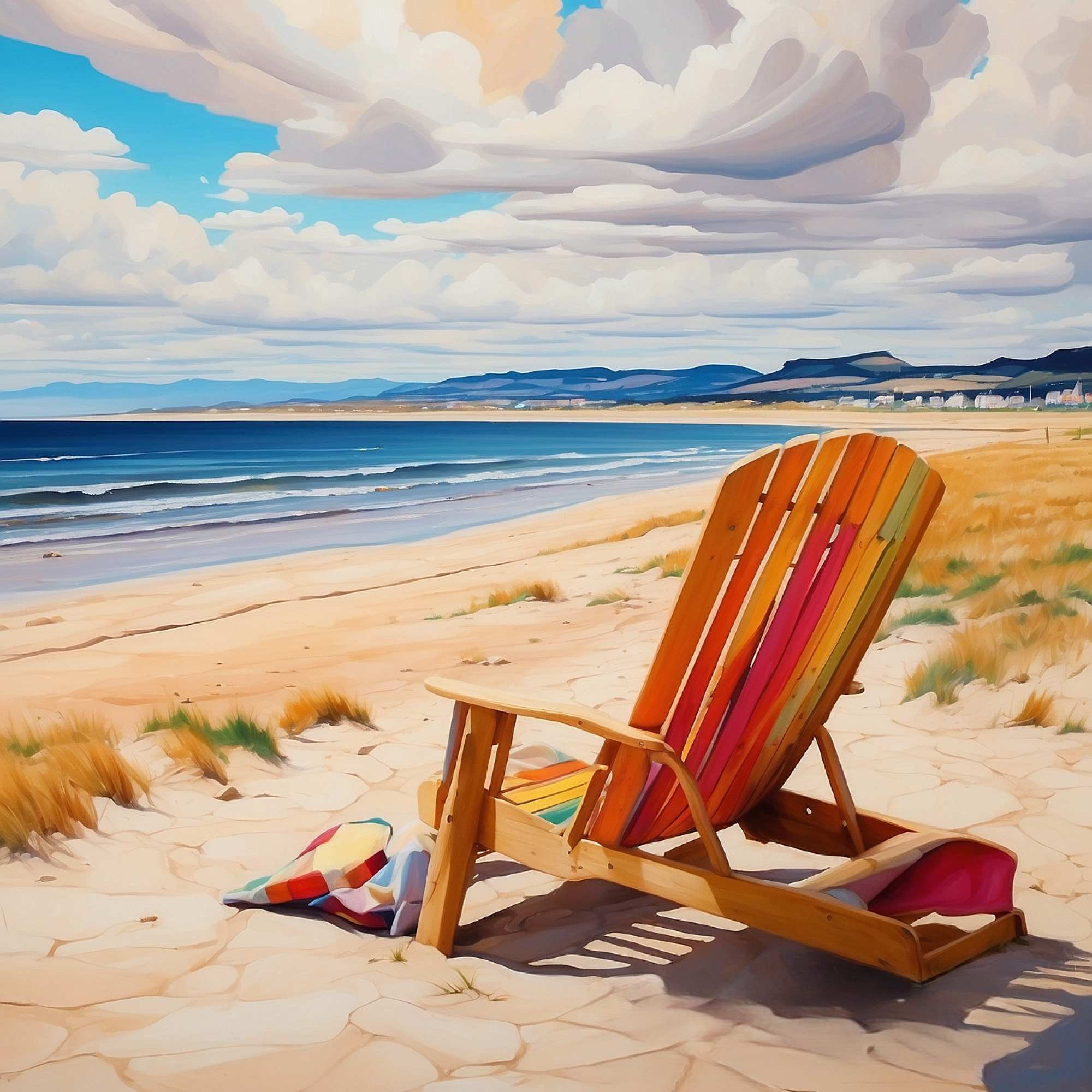 The Lonely Deck Chair III